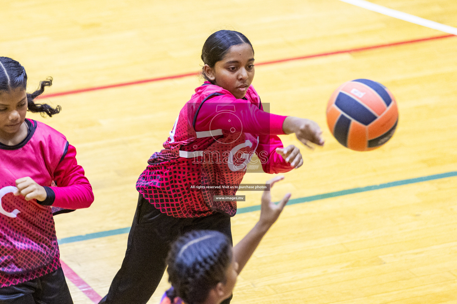 Day5 of 24th Interschool Netball Tournament 2023 was held in Social Center, Male', Maldives on 31st October 2023. Photos: Nausham Waheed / images.mv