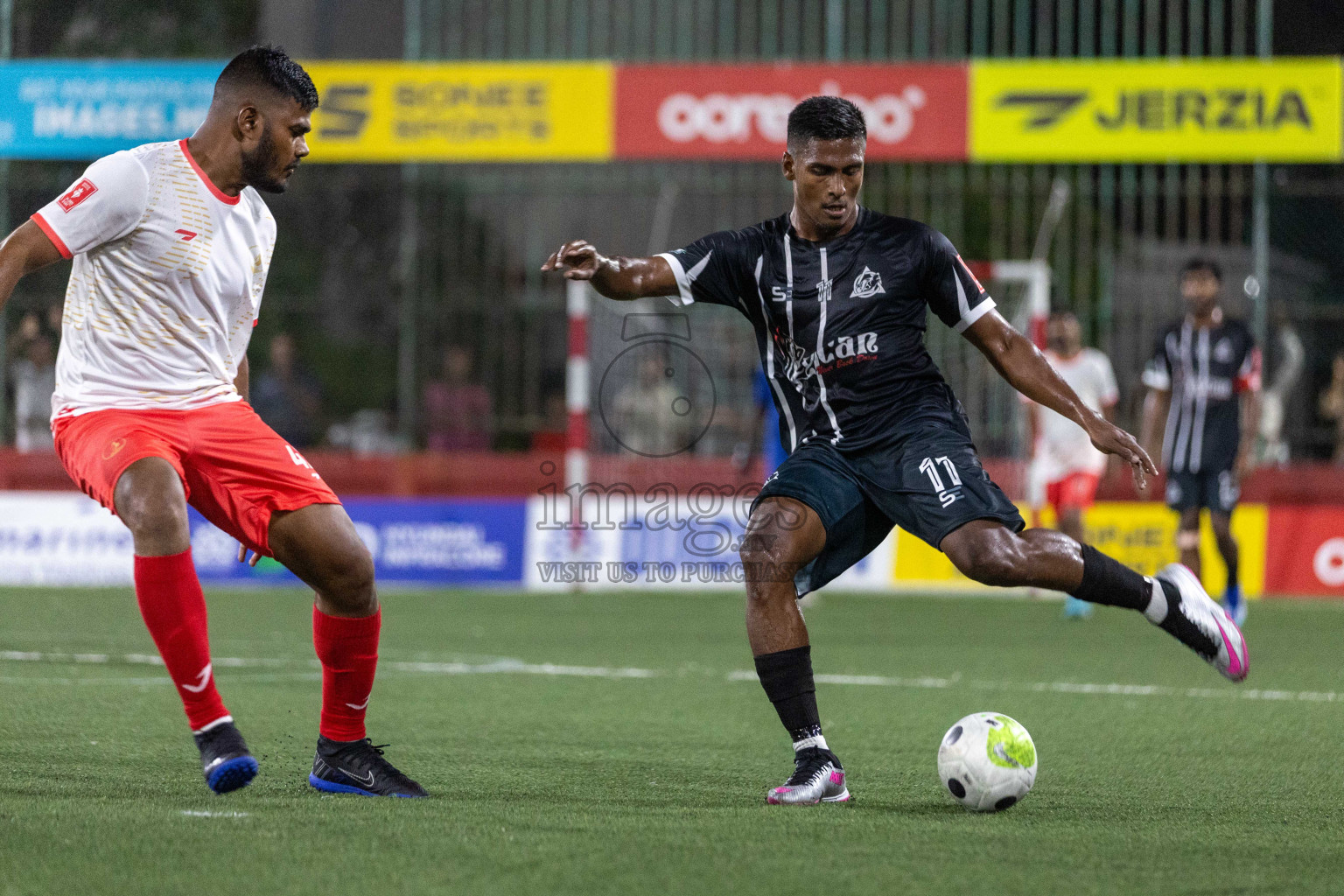 HDh Kulhudhuffushi vs HDh Nolhivaranfaru in Golden Futsal Challenge 2024 was held on Tuesday, 16th January 2024, in Hulhumale', Maldives Photos: Ismail Thoriq / images.mv