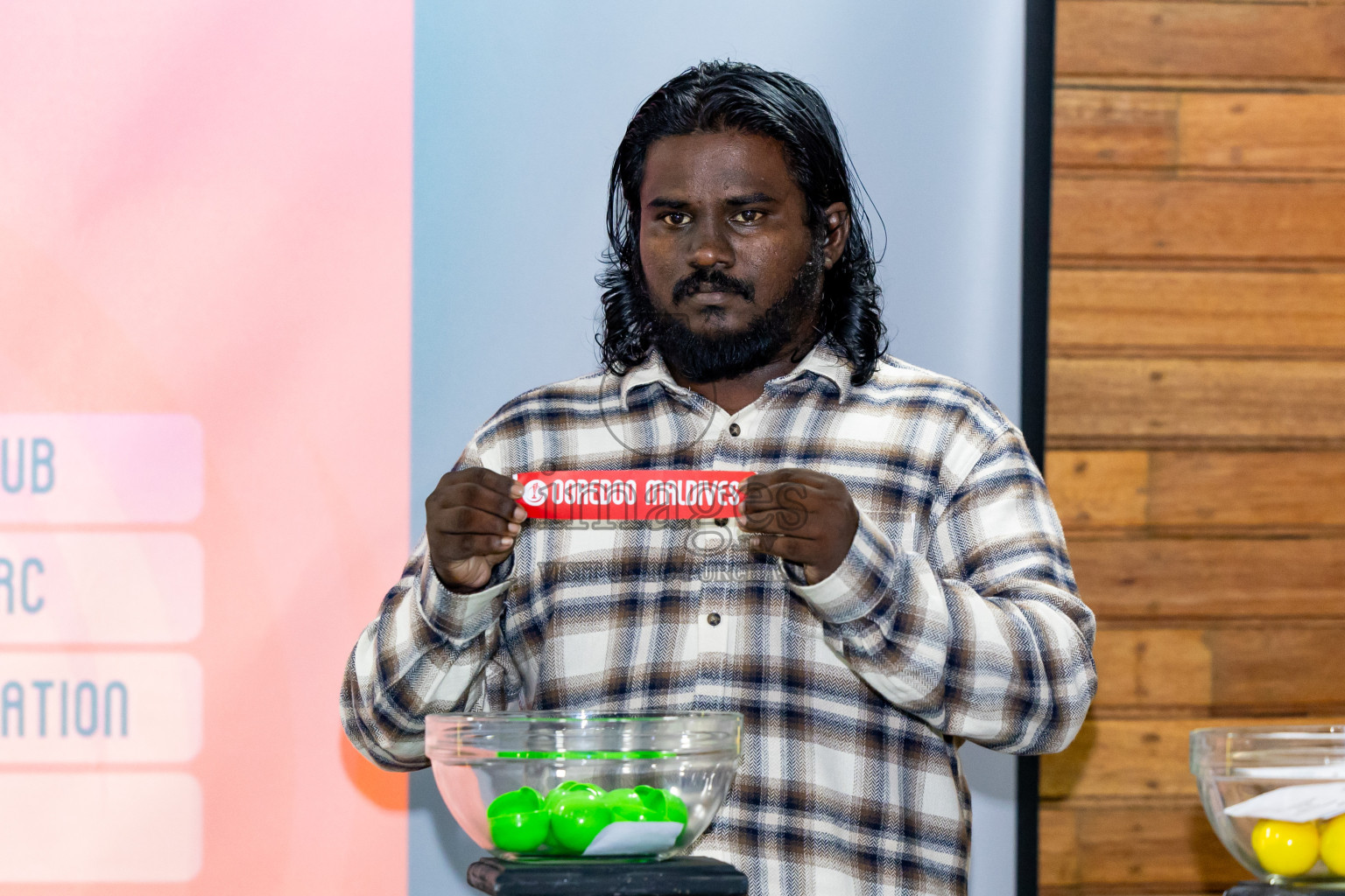 Draw Ceremony of Club Maldives 2024 held in Hulhumale', Maldives on Wednesday, 28th August 2024. Photos: Nausham Waheed / images.mv