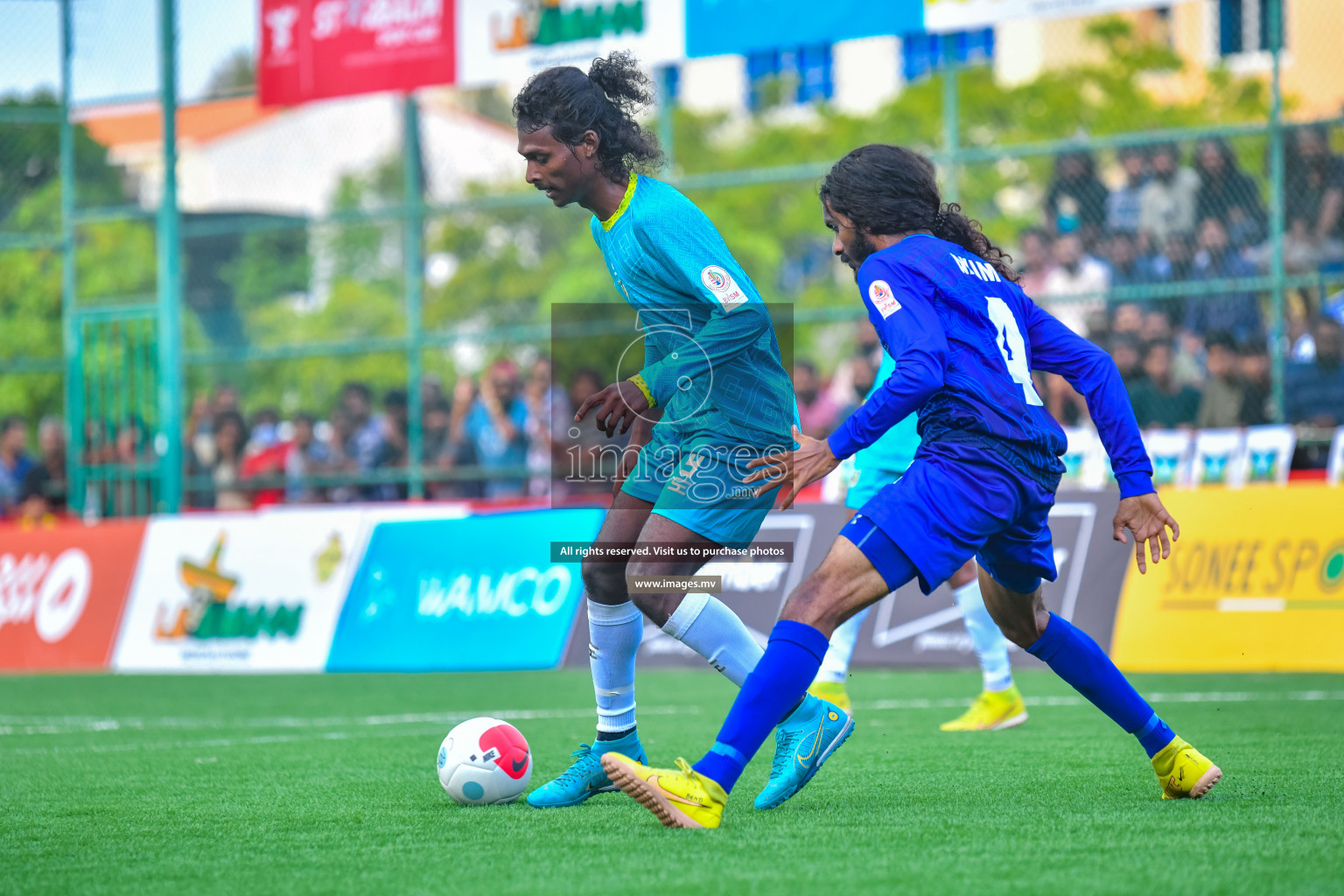 WAMCO vs TEAM MTCC in Club Maldives Cup 2022 was held in Hulhumale', Maldives on Saturday, 8th October 2022. Photos: Nausham Waheed / images.mv