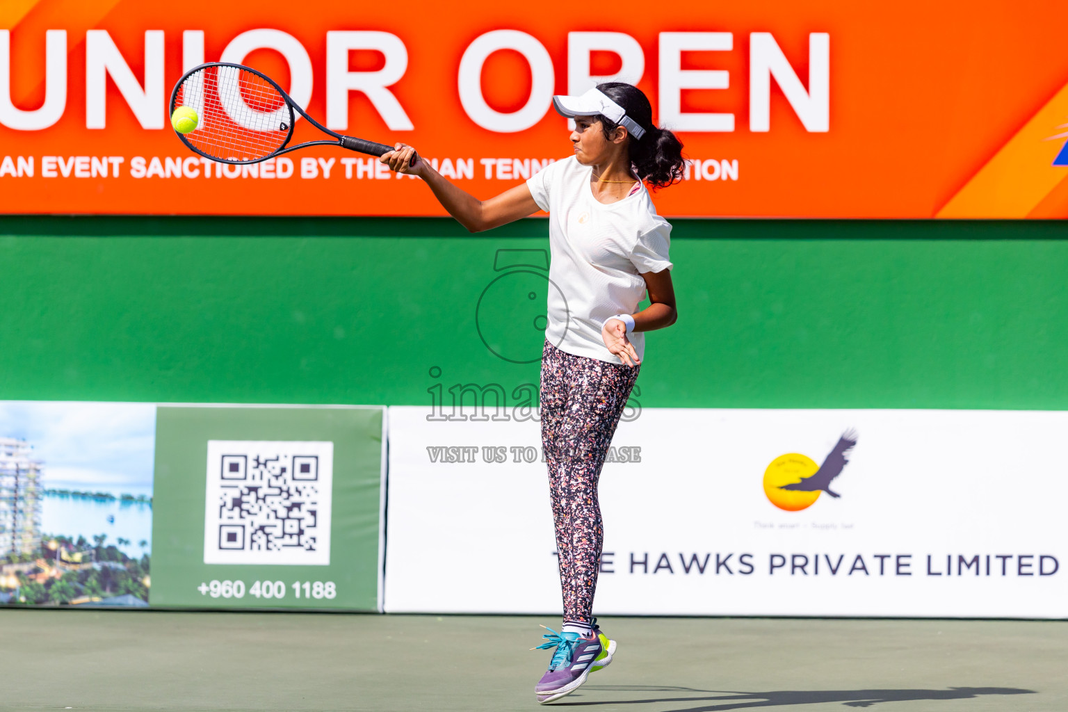 Day 2 of ATF Maldives Junior Open Tennis was held in Male' Tennis Court, Male', Maldives on Tuesday, 10th December 2024. Photos: Nausham Waheed / images.mv