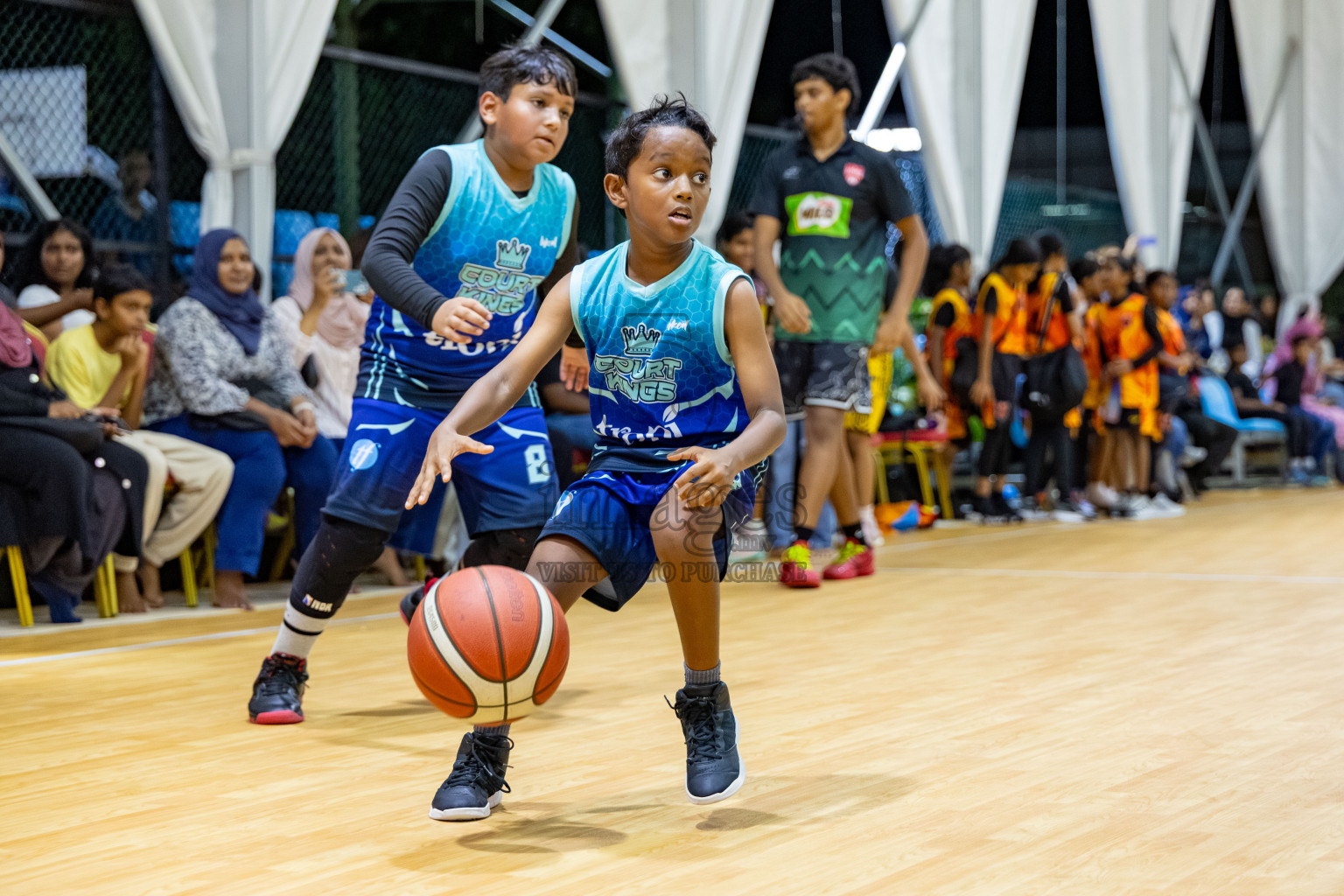 Milo 5 x 5 Junior Challenge 2025 - Basketball tournament held in Basketball Training Center, Male', Maldives on Thursday, 09th October 2025. 
Photo by: Hassan Simah / Images.mv