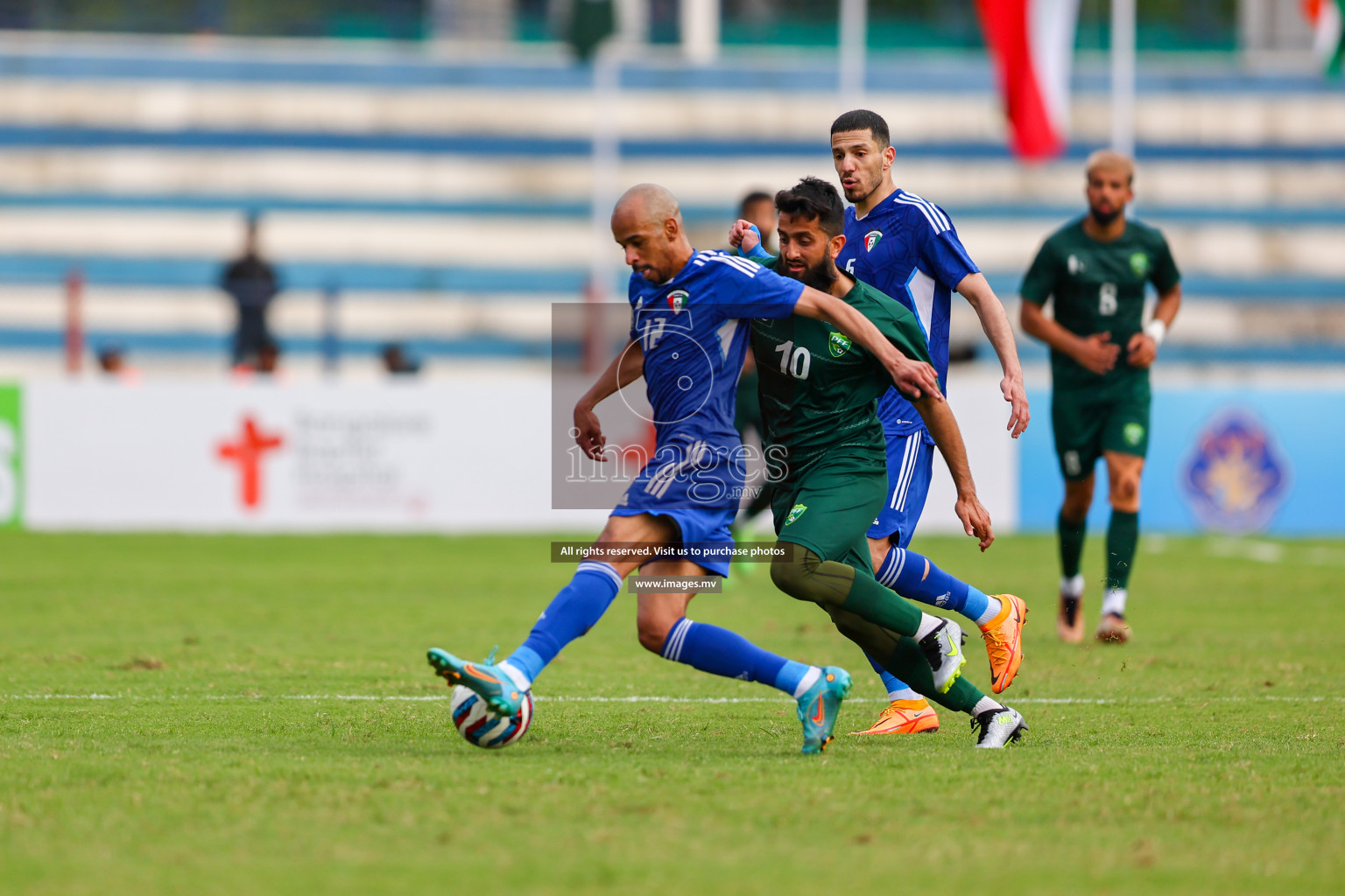 Pakistan vs Kuwait in SAFF Championship 2023 held in Sree Kanteerava Stadium, Bengaluru, India, on Saturday, 24th June 2023. Photos: Nausham Waheed, Hassan Simah / images.mv