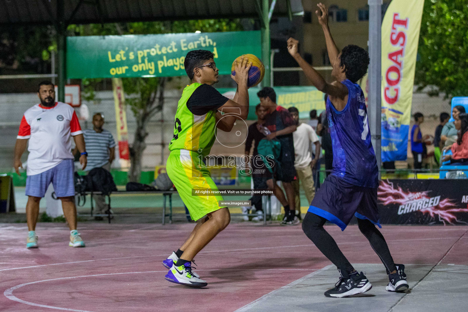 Day 5 of Slamdunk by Sosal on 16th April 2023 held in Male'. Photos: Nausham Waheed / images.mv