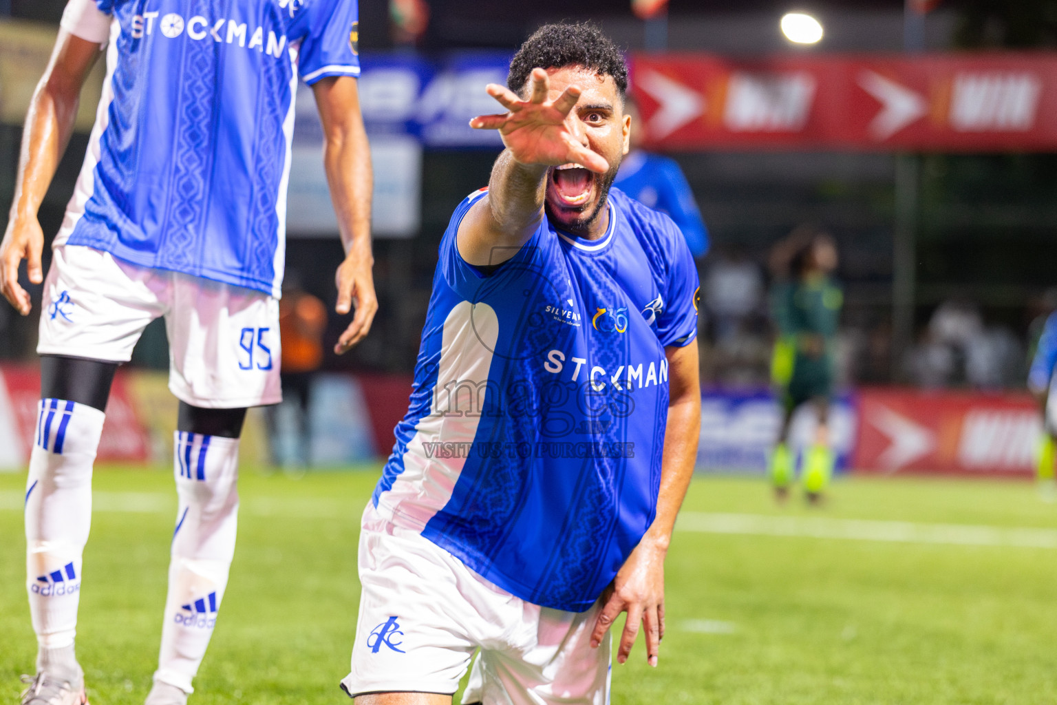 Customs Recreation Club (CRC) vs Club Fen in Day 1 of Club Maldives Cup 2025 was held in Rehendi Futsal Ground, Hulhumale', Maldives on Sunday, 28th September 2025. Photos: Ismail Thoriq / images.mv