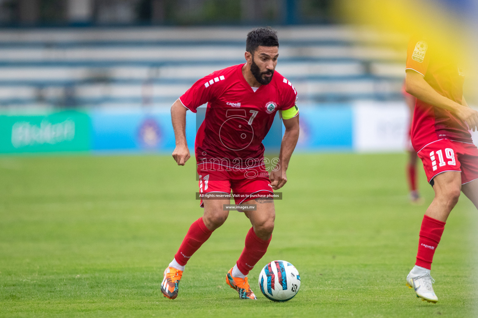 Lebanon vs Bangladesh in SAFF Championship 2023 held in Sree Kanteerava Stadium, Bengaluru, India, on Wednesday, 22nd June 2023. Photos: Nausham Waheed / images.mv