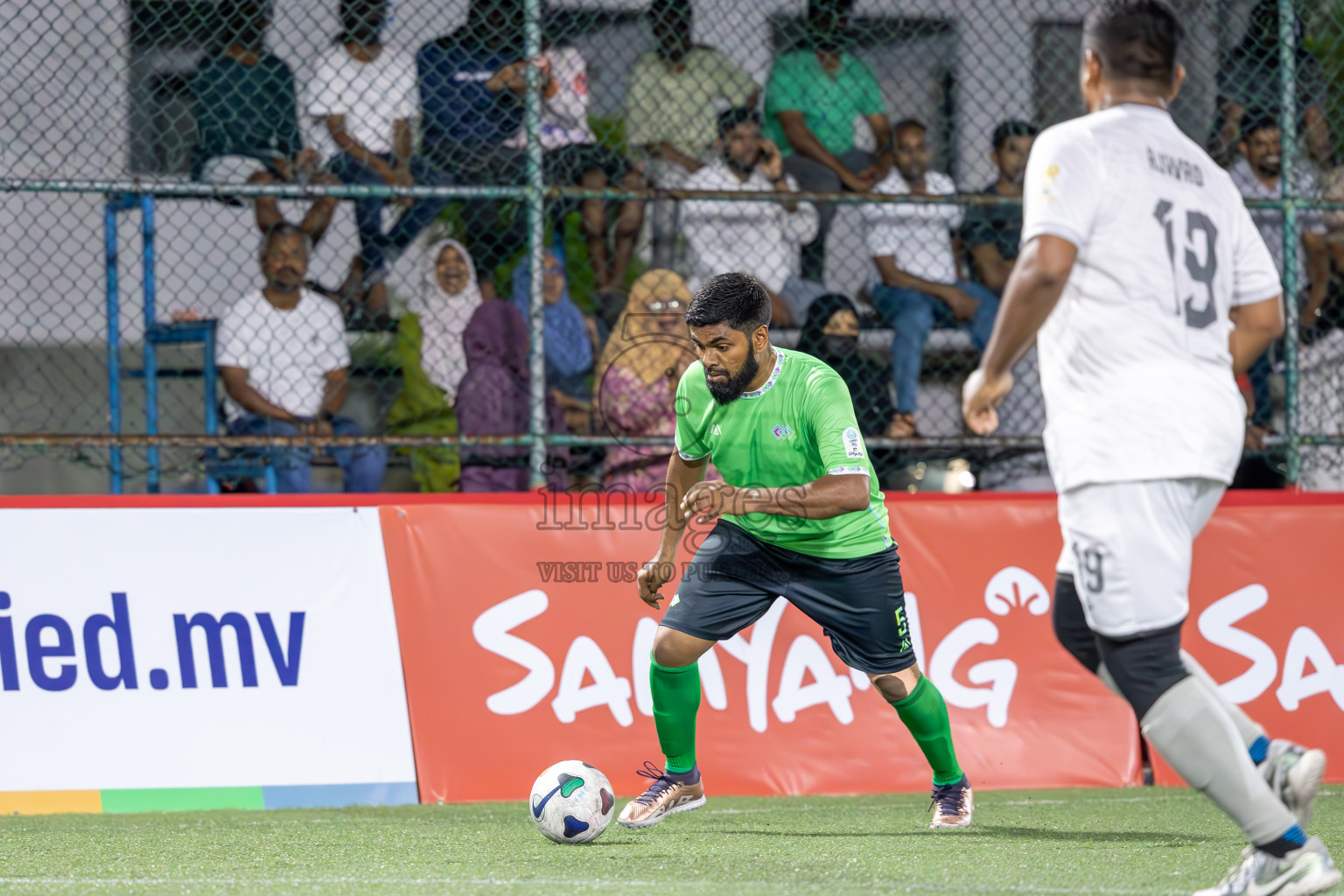 Team DJA vs Male' City Council in Club Maldives Classic 2024 held in Rehendi Futsal Ground, Hulhumale', Maldives on Tuesday, 10th September 2024.
Photos: Ismail Thoriq / images.mv