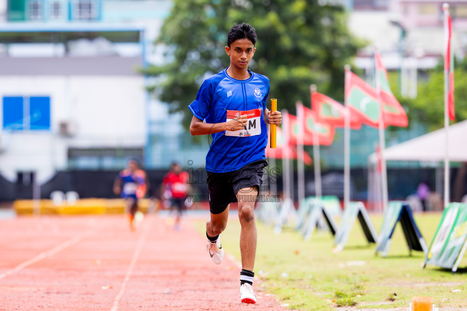 Day 6 of Inter-school Athletics Championship 2025 held in Ekuveni Synthetic Track, Male', Maldives on Sunday, 12th October 2025. Photos by: Nausham Waheed / Images.mv