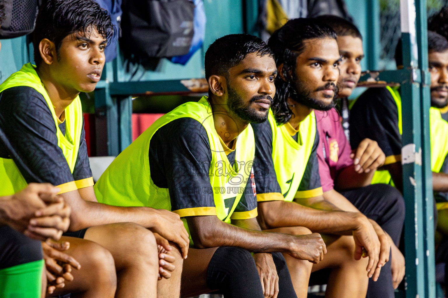 HA Utheem VS HA Ihavandhoo in Day 9 of Golden Futsal Challenge 2025 was held on Monday, 13th January 2025, in Hulhumale', Maldives Photos: Nausham Waheed , Ismail Thoriq / images.mv