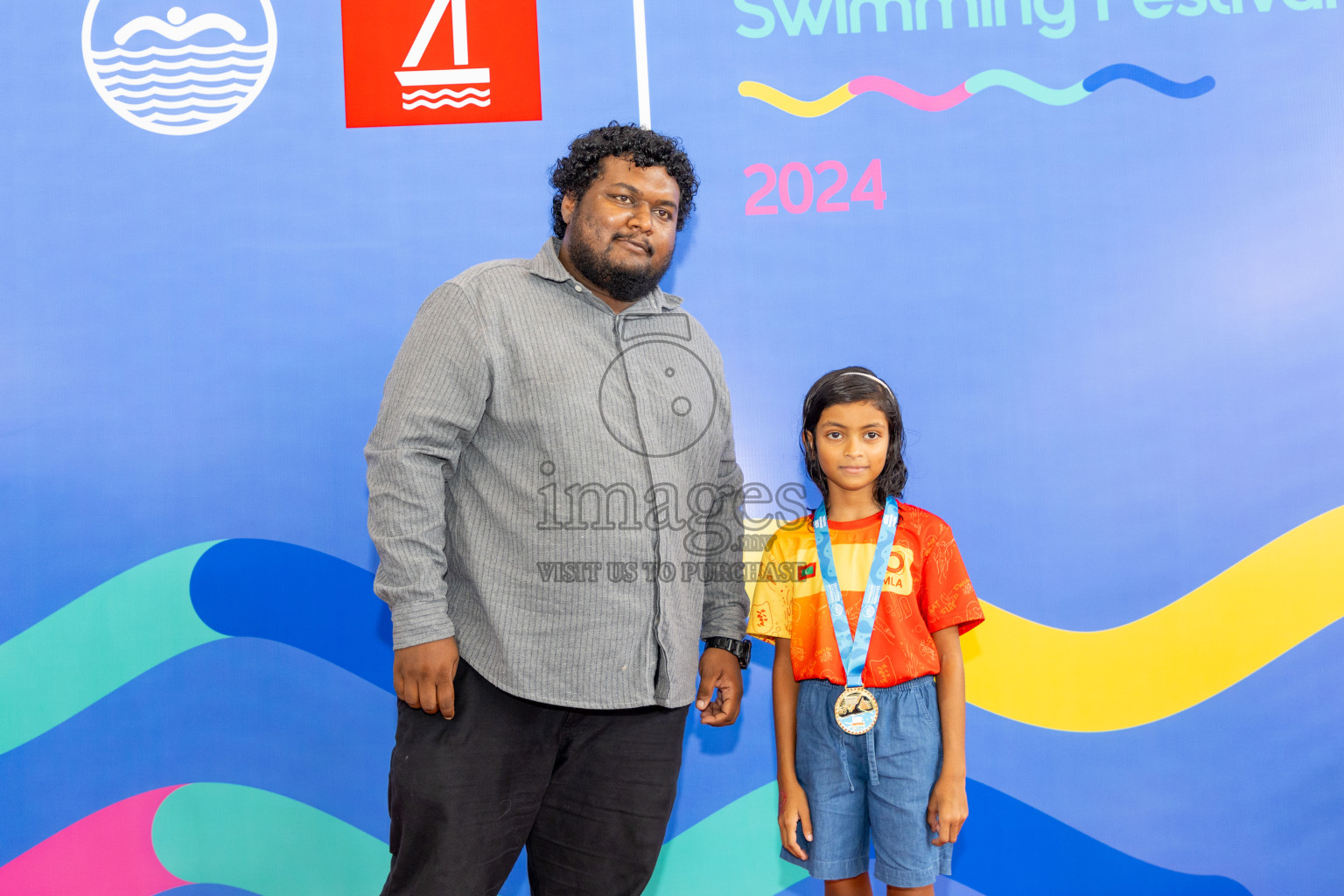 Closing of BML 5th National Swimming Kids Festival 2024 held in Hulhumale', Maldives on Saturday, 23rd November 2024.
Photos: Ismail Thoriq / images.mv