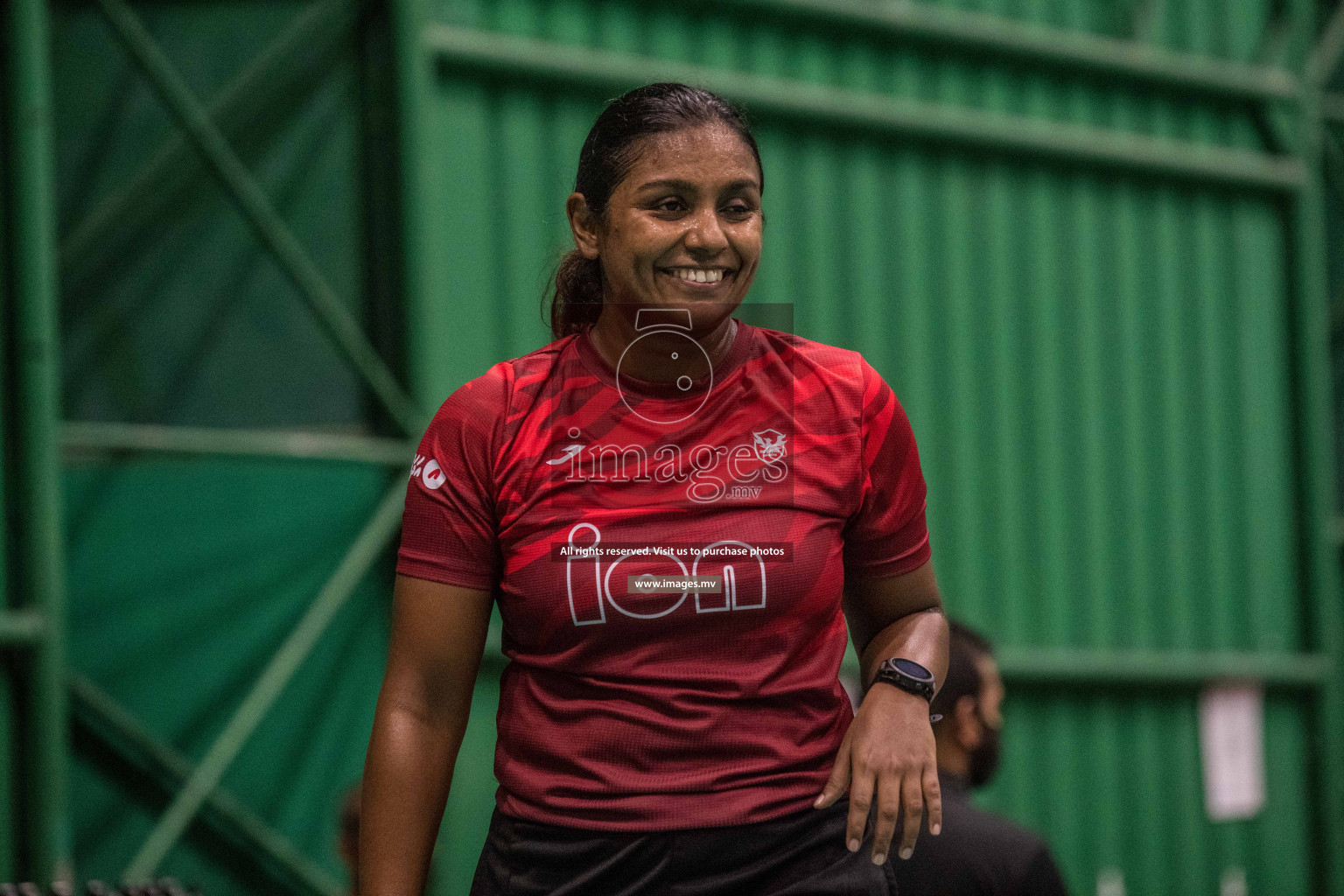 Day 5 of Badminton association mixed group championship 2021 held in Male', Maldives Photos by Nausham Waheed