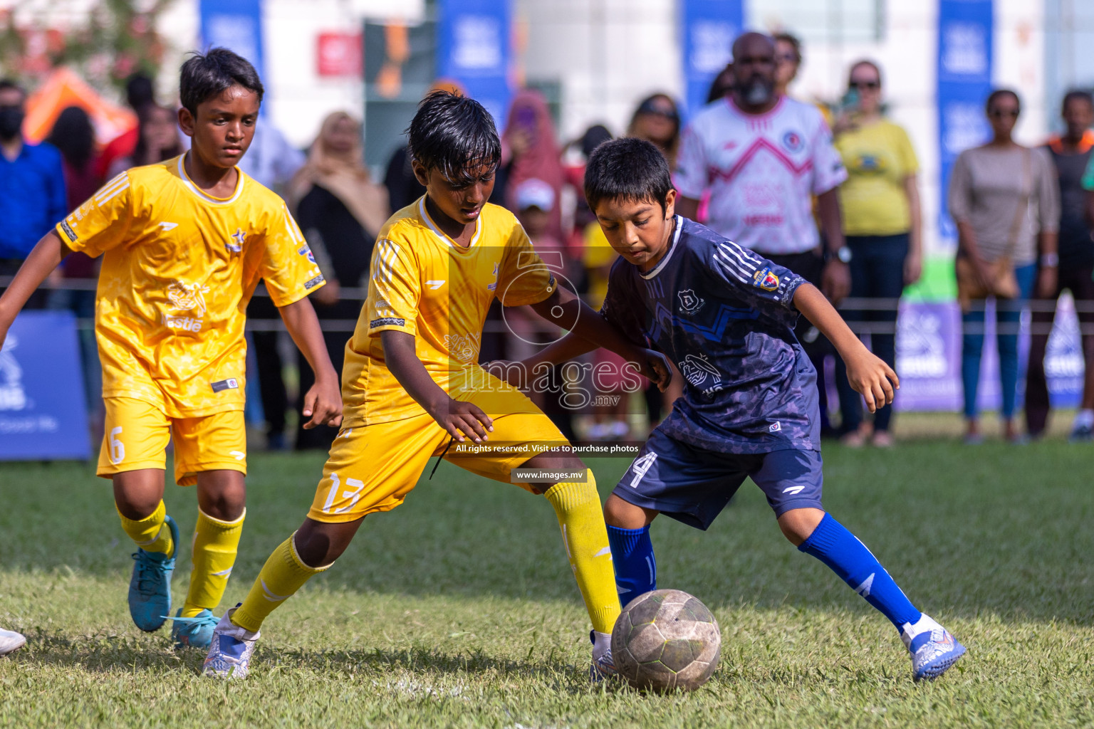 Day 2 of Nestle kids football fiesta, held in Henveyru Football Stadium, Male', Maldives on Thursday, 12th October 2023 Photos: Ismail Thoriq / Images.mv