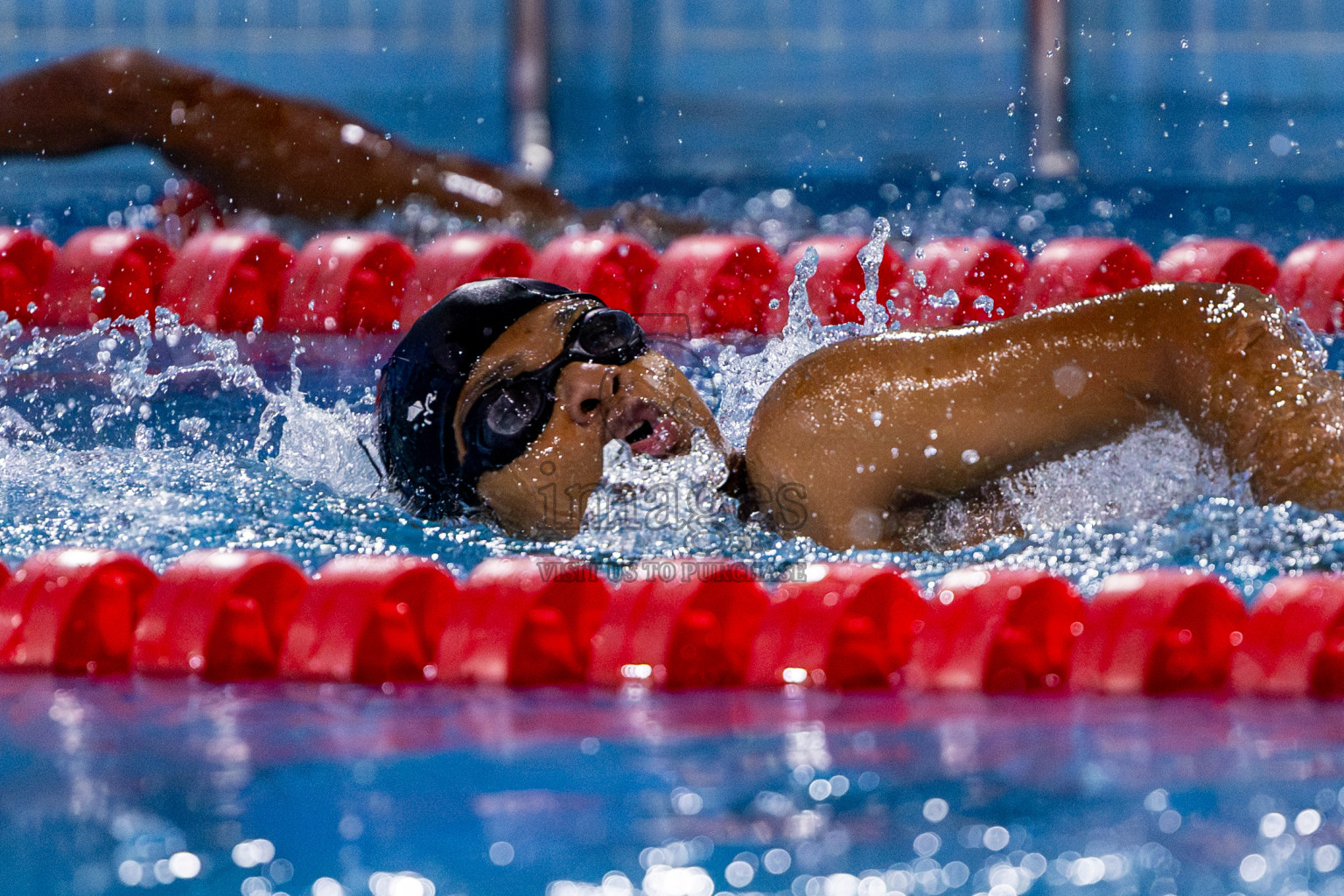 Day 2 of 20th Inter-school Swimming Competition 2024 held in Hulhumale', Maldives on Sunday, 13th October 2024. Photos: Nausham Waheed / images.mv