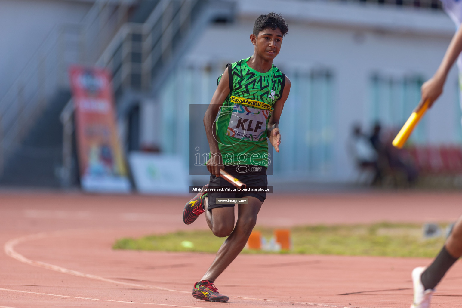 Final Day of Inter School Athletics Championship 2023 was held in Hulhumale' Running Track at Hulhumale', Maldives on Friday, 19th May 2023. Photos: Ismail Thoriq / images.mv