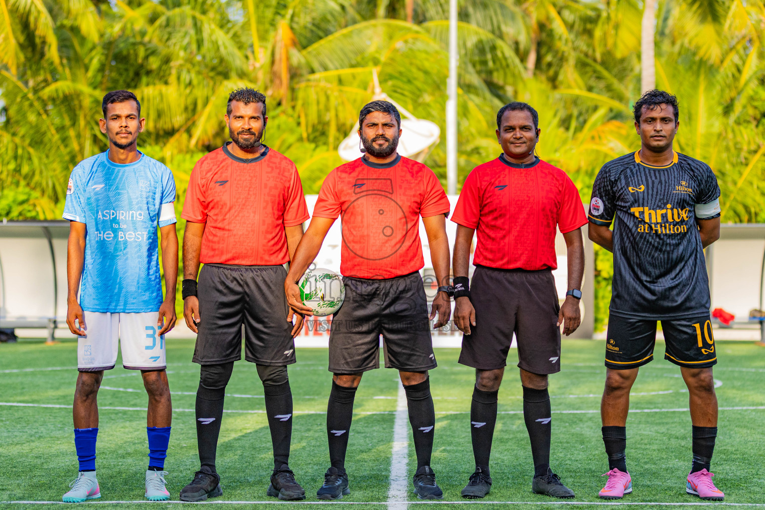 BANDOS vs Hilton Amingiri in Resort League 2025 (North Male Zone) day 7 was held on Tuesday, 9th September 2025 in One And Only Reethi Rah Maldives Resort, Photos: Areef Adam / images.mv