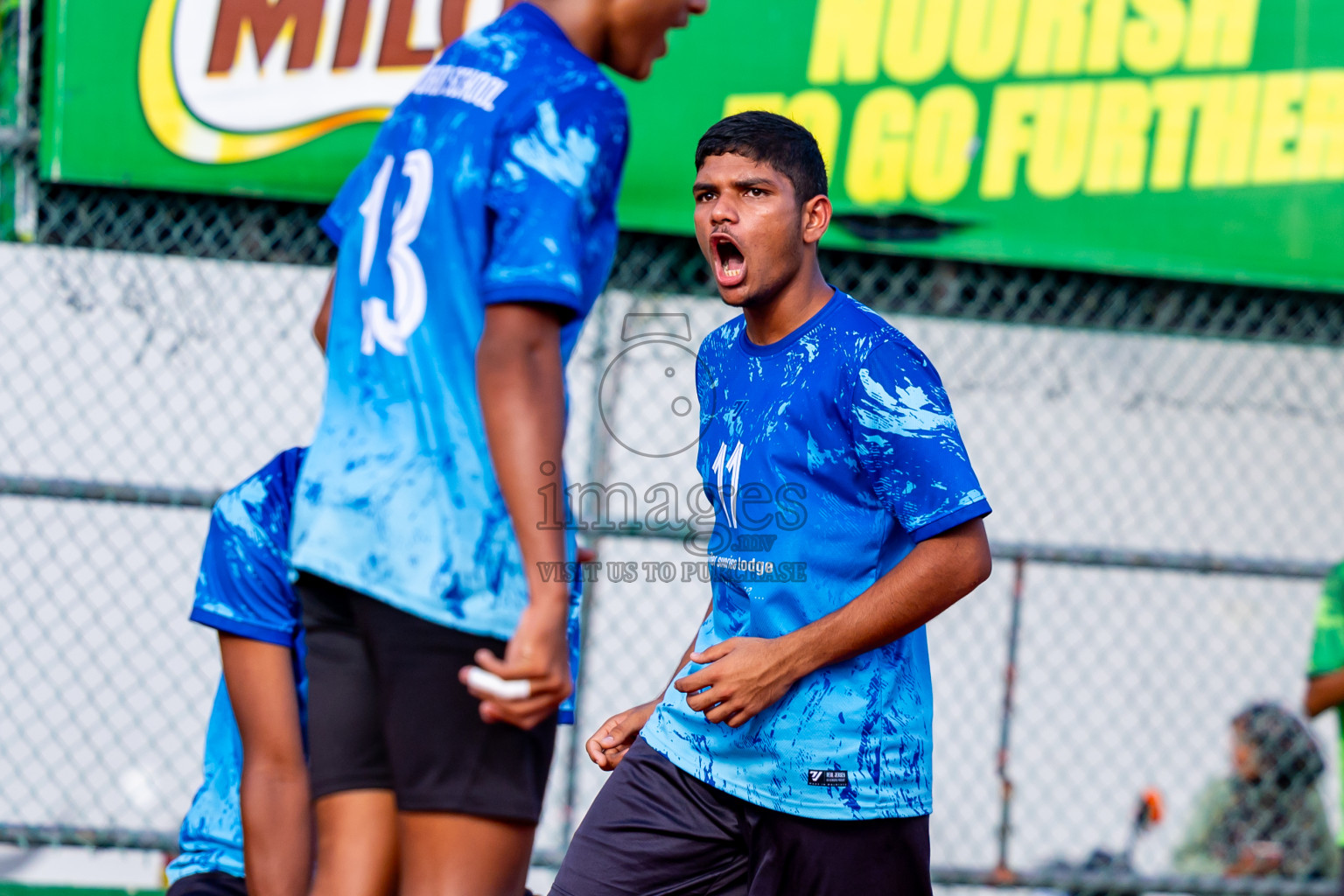 Day 13 of Interschool Volleyball Tournament 2024 was held in Ekuveni Volleyball Court at Male', Maldives on Thursday, 5th December 2024. Photos: Nausham Waheed / images.mv