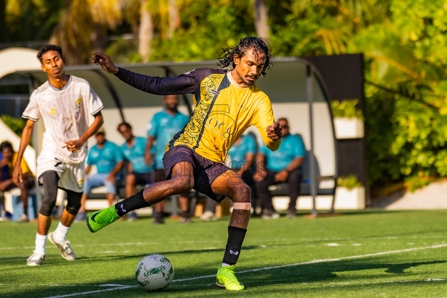 One&Only Reethi Rah vs COCO Bodu Hithi in Resort League 2025 (North Male Zone) day 15 was held on Wednesday, 17th September 2025 in One And Only Reethi Rah Maldives Resort, Photos: Areef Adam / images.mv