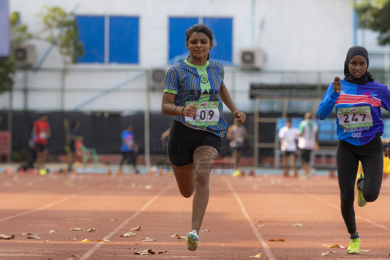 Day 1 of National Athletics Championship 2025 was held at Ekuveni Running Ground in Male', Maldives on Thursday, 14th August 2025. Photos: Hasni / images.mv
