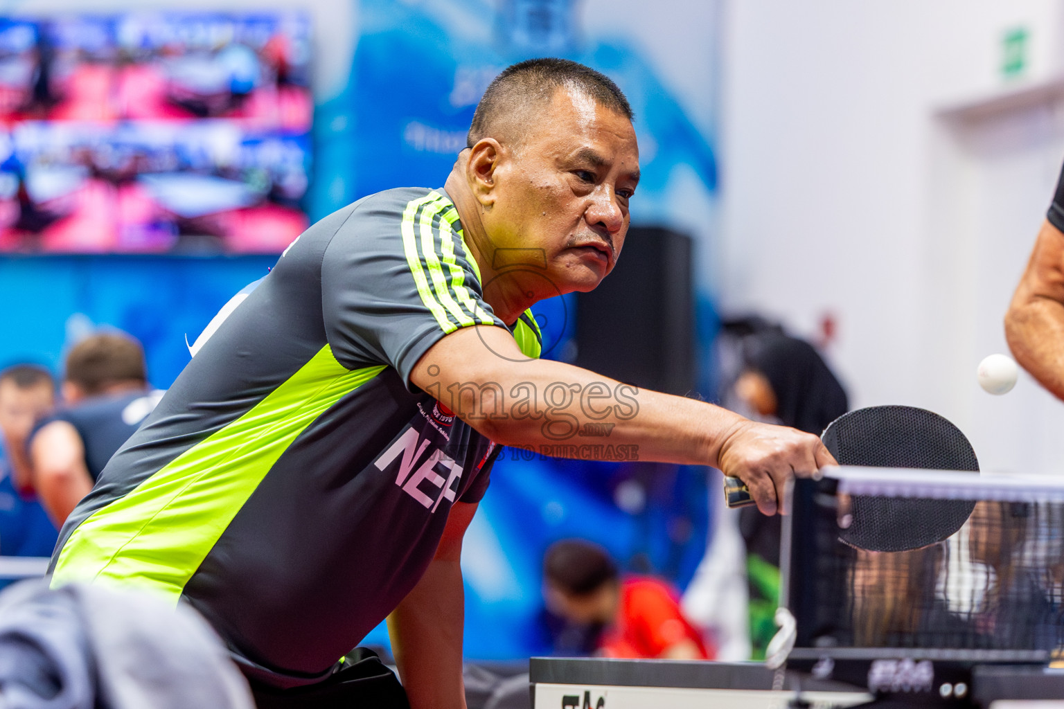 Day 3 of 1st Thoddoo Masters Table Tennis Tournament was held on Saturday, 23rd August 2025 in AA Thoddoo, Maldives. Photos: Nausham Waheed / images.mv