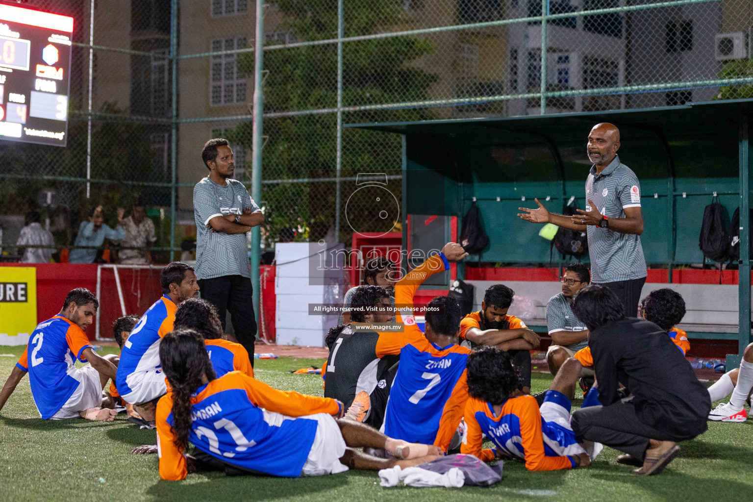 RRC vs Team FSM in Semi Final of Club Maldives Cup 2023 held in Hulhumale, Maldives, on Wednesday, 16th August 2023
Photos: Ismail Thoriq / images.mv