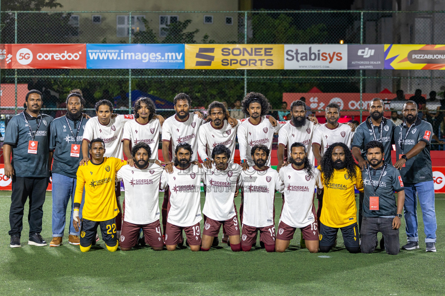 S. Maradhofeydhoo vs S. Hulhudhoo in Day 12 of Golden Futsal Challenge 2025 was held on Thursday, 16th January 2025, in Hulhumale', Maldives Photos: Mohamed Mahfooz Moosa / images.mv