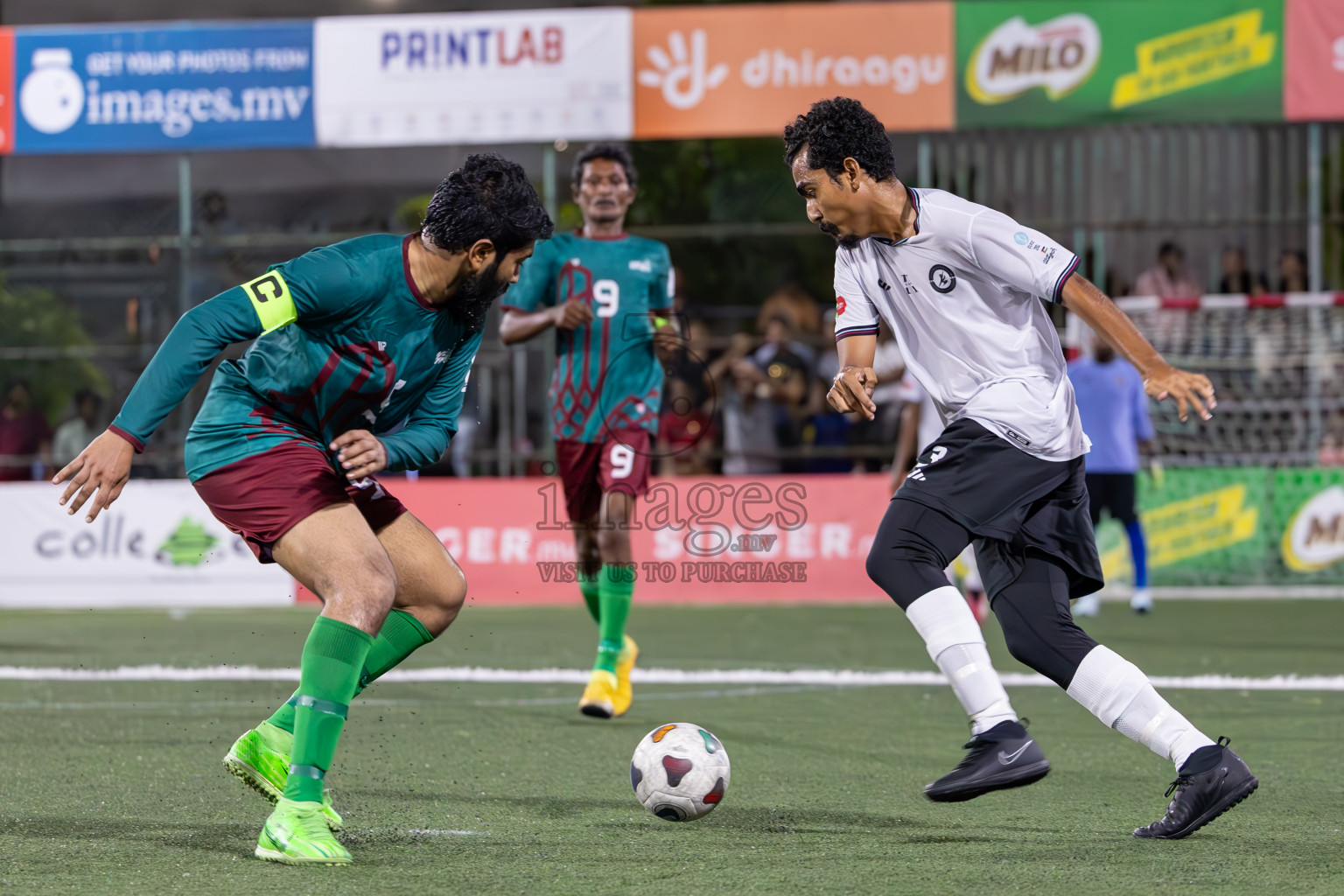 Kulhivaru Vuzaara Club vs Club Binaara in Club Maldives Classic 2024 held in Rehendi Futsal Ground, Hulhumale', Maldives on Saturday, 14th September 2024. Photos: Ismail Thoriq / images.mv