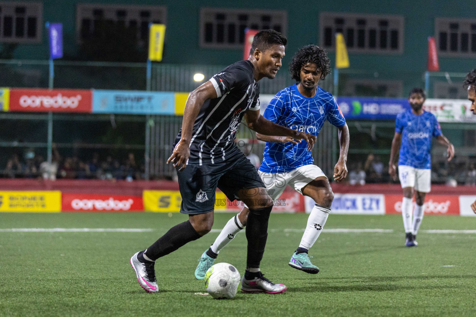 HDh Nolhivaranfaru vs HDh Naivaadhoo in Day 10 of Golden Futsal Challenge 2024 was held on Tuesday, 23rd January 2024, in Hulhumale', Maldives Photos: Nausham Waheed / images.mv