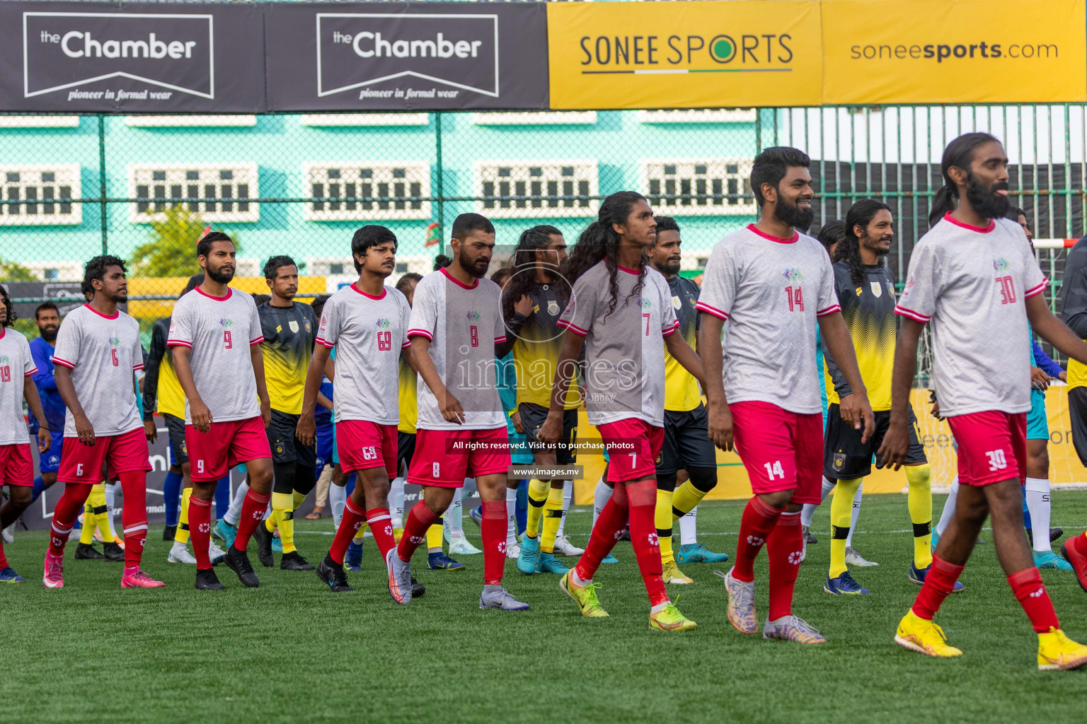 RRC vs Team MCC in Club Maldives Cup 2022 was held in Hulhumale', Maldives on Saturday, 8th October 2022.  Photos: Ismail Thoriq / images.mv