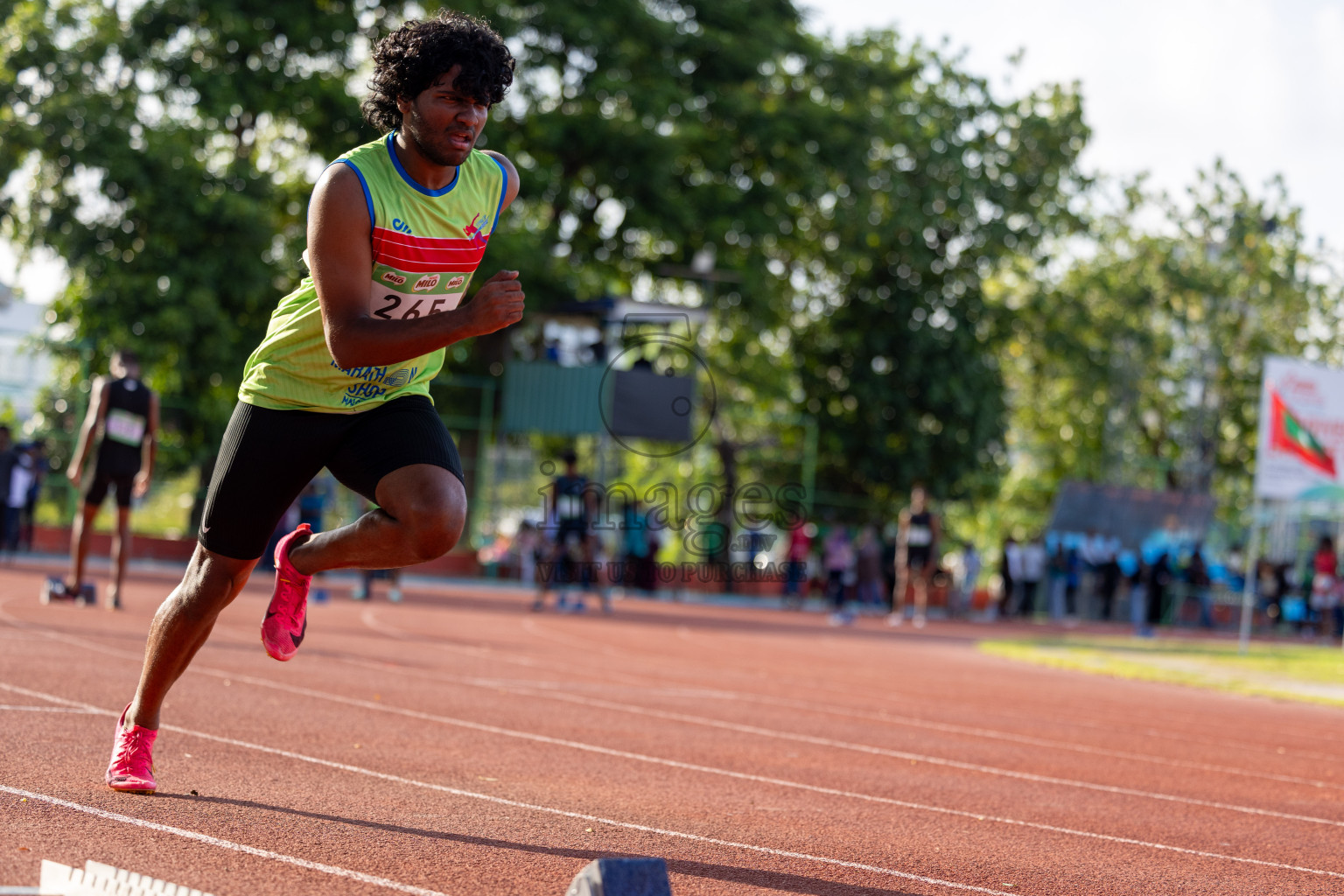 Day 3 of 33rd National Athletics Championship was held in Ekuveni Track at Male', Maldives on Saturday, 7th September 2024. Photos: Hassan Simah / images.mv