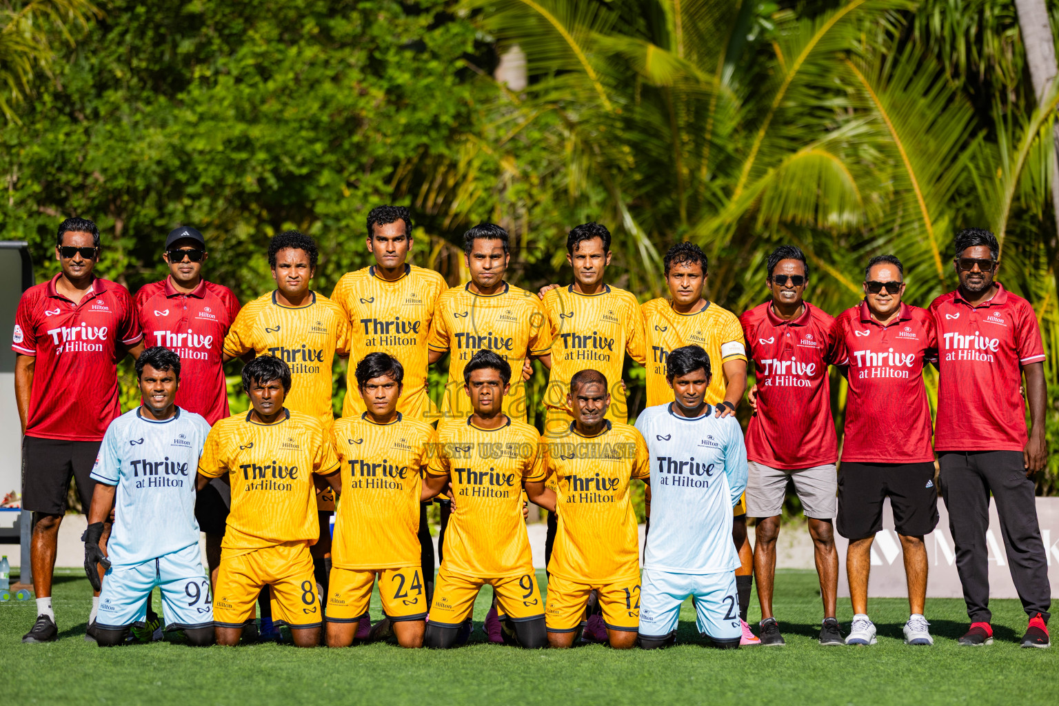 Summer Island Resort vs Hilton Amingiri in Resort League 2025 (North Male Zone) day 11 was held on Saturday, 13th September 2025 in One And Only Reethi Rah Maldives Resort, Photos: Areef Adam / images.mv