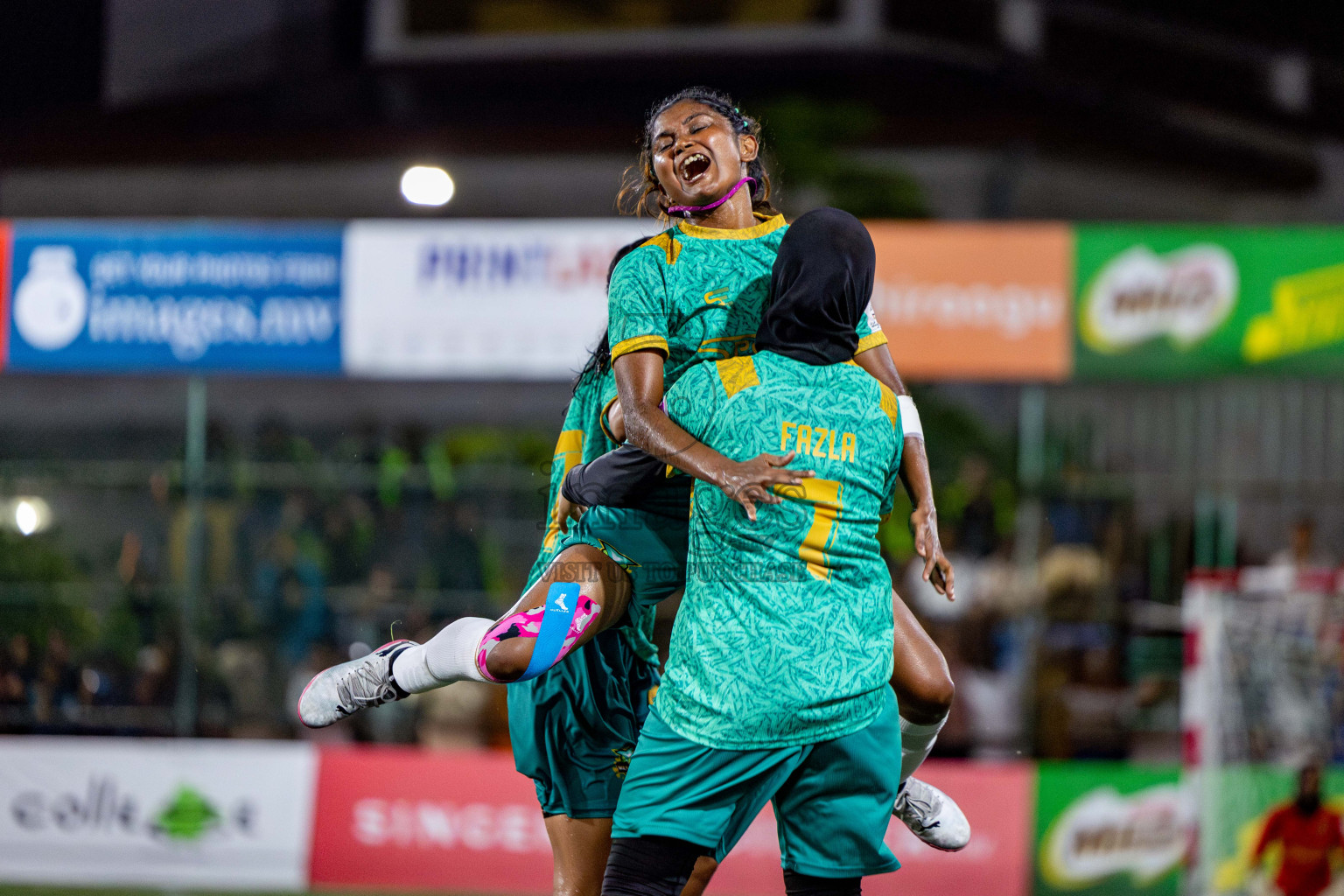 POLICE CLUB vs WAMCO in Club Maldives Classic 2024 held in Rehendi Futsal Ground, Hulhumale', Maldives on Monday, 16th September 2024. Photos: Nausham Waheed / images.mv