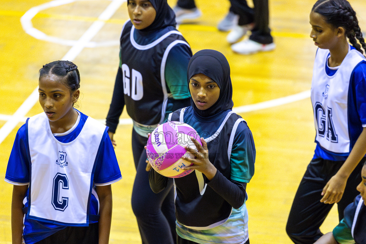 Day 10 of 26th Inter-School Netball Tournament 2025 was held in Social Center Indoor Hall on Tuesday, 28th October 2025. Photos: Ismail Thoriq / images.mv