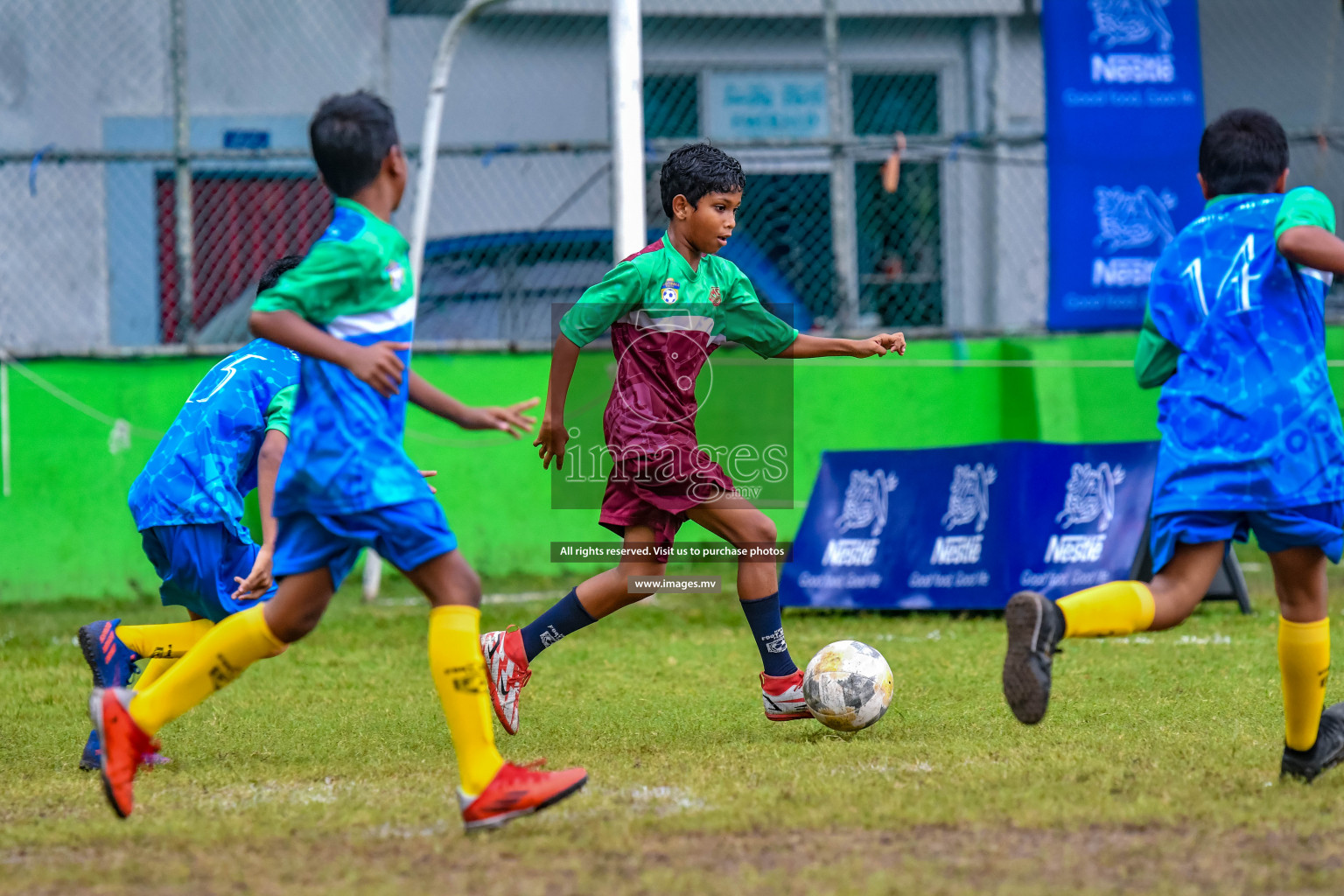 Day 4 of Milo Kids Football Fiesta 2022 was held in Male', Maldives on 22nd October 2022. Photos: Nausham Waheed/ images.mv