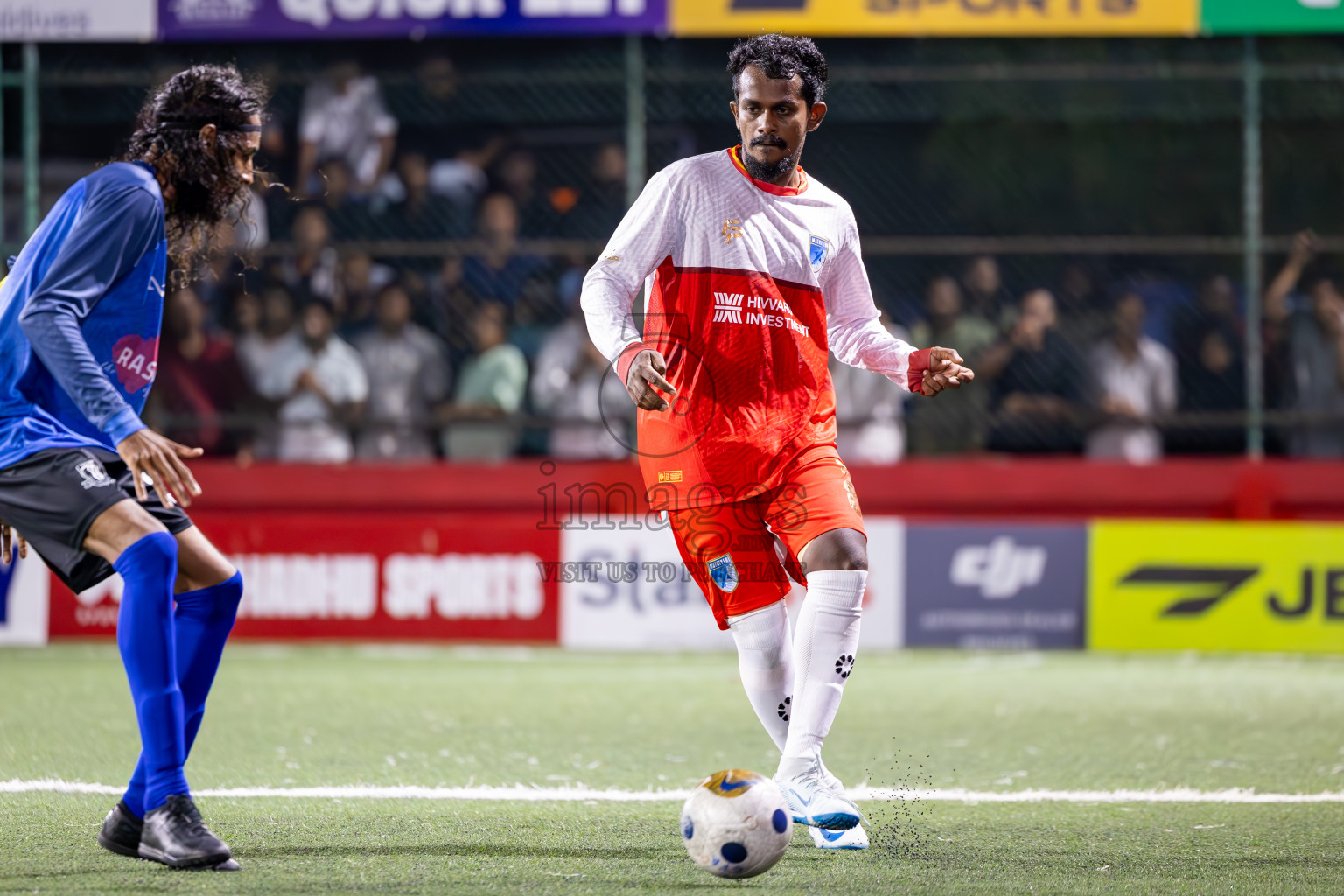 AA Mathiveri vs AA Rasdhoo in Day 15 of Golden Futsal Challenge 2025 was held on Sunday, 19th January 2025, in Hulhumale', Maldives. Photos: Ismail Thoriq / images.mv