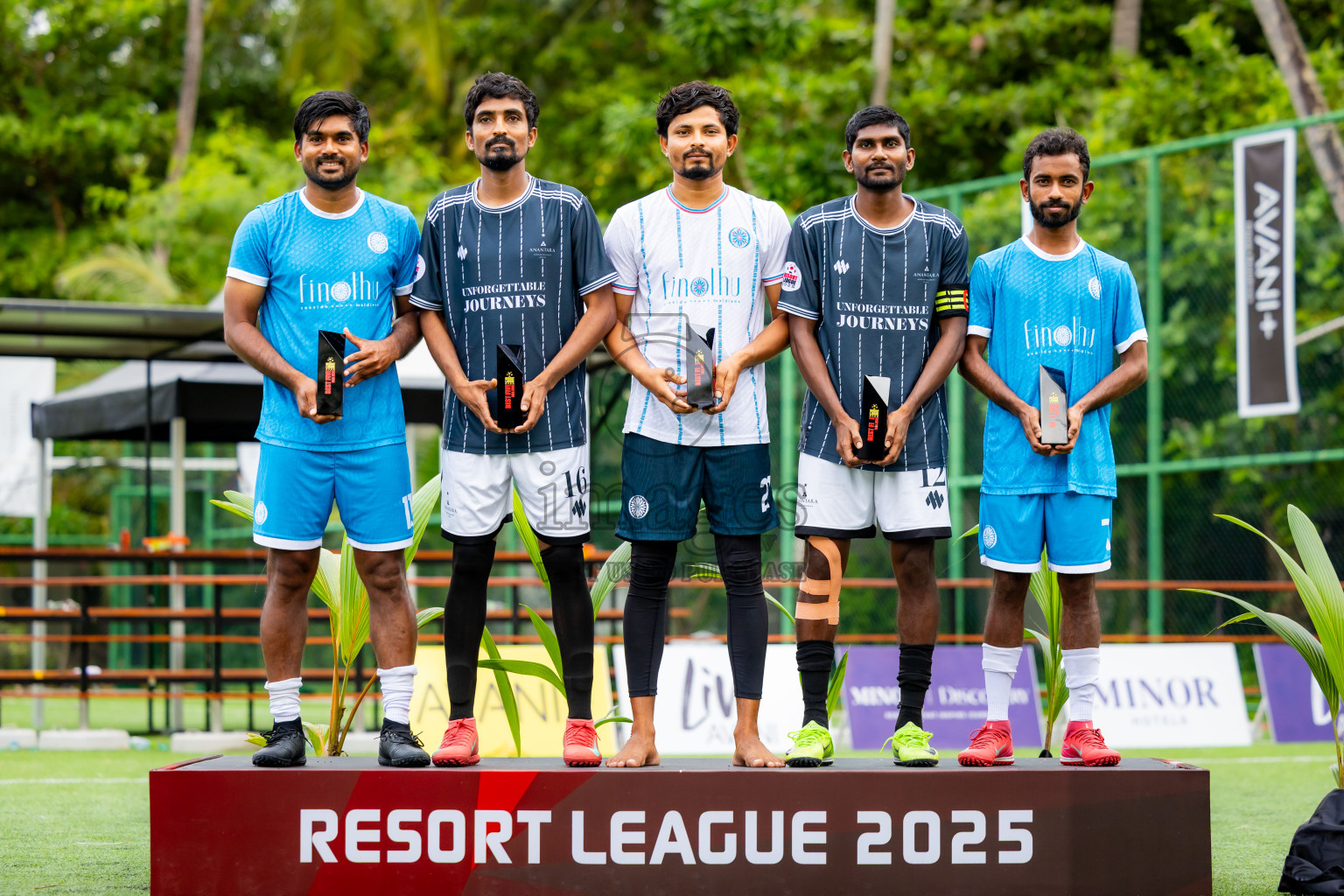 Anantara vs Finolhu in Final of Resort League 2025 (Baa Zone) was held on Friday, 18th July 2025 in Avani+ Fares Maldives Resort, Baa Atoll, Maldives. Photos: Nausham Waheed  / images.mv