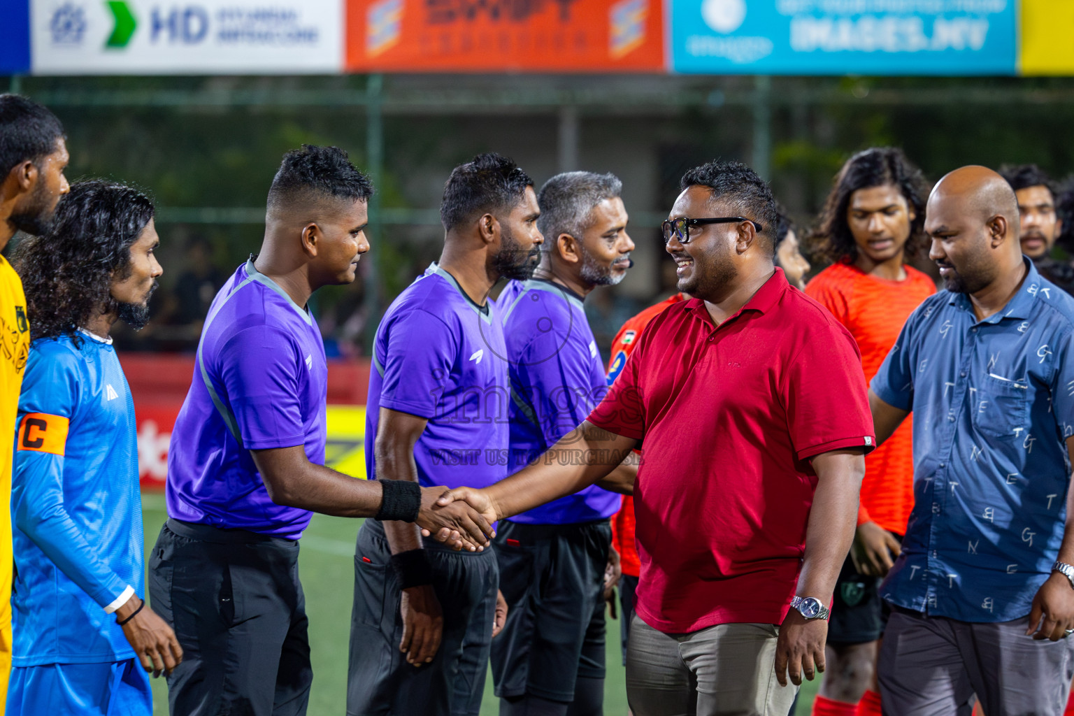 R Alifushi vs Sh Kanditheemu on Day 33 of Golden Futsal Challenge 2024, held on Sunday, 18th February 2024, in Hulhumale', Maldives Photos: Mohamed Mahfooz Moosa / images.mv