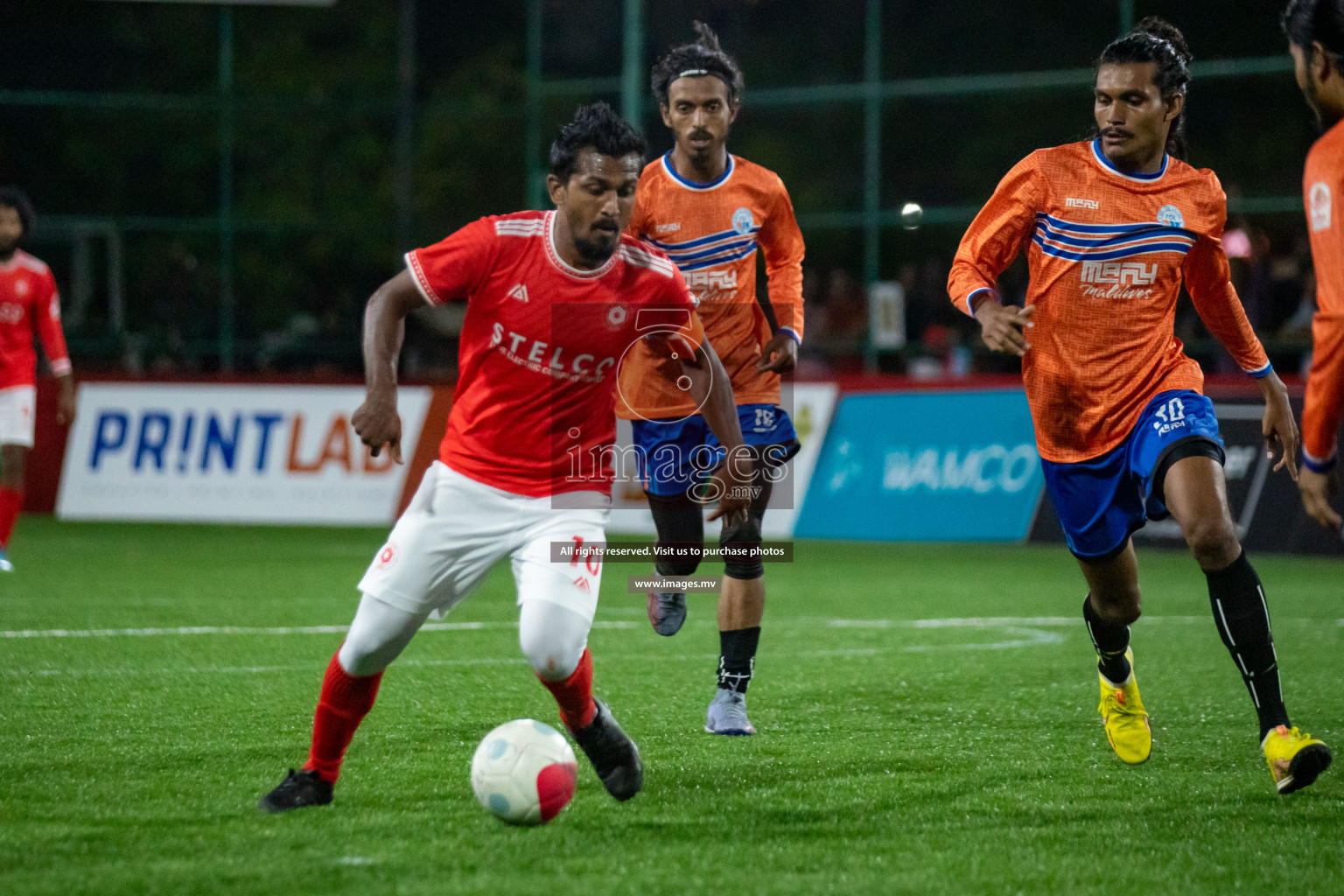 Stelco Club vs Raajje Online Club in Club Maldives Cup 2022 was held in Hulhumale', Maldives on Wednesday, 19th October 2022. Photos: Hassan Simah/ images.mv