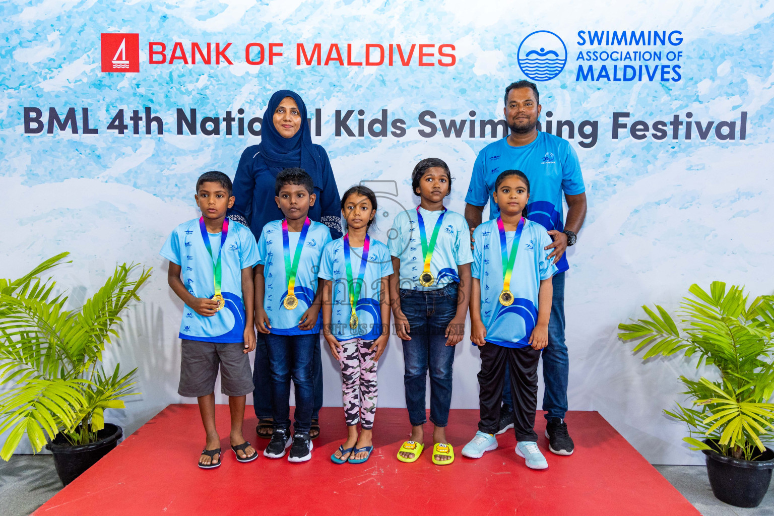 Closing Ceremony of 4th National Kids Swimming Festival 2023 on 9th December 2023, held in Hulhumale', Maldives Photos: Nausham Waheed / Images.mv