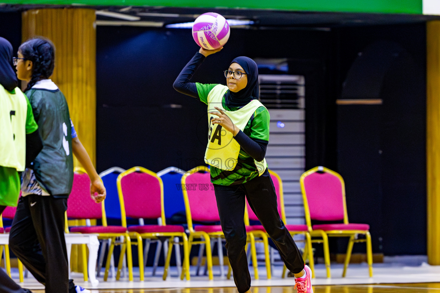 C Green Streets vs SC Skylark in Day 2 of 24th Milo Netball Association Championship held in Social Center at Male', Maldives on Tuesday, 2nd September 2025. Photos: Nausham Waheed / images.mv
