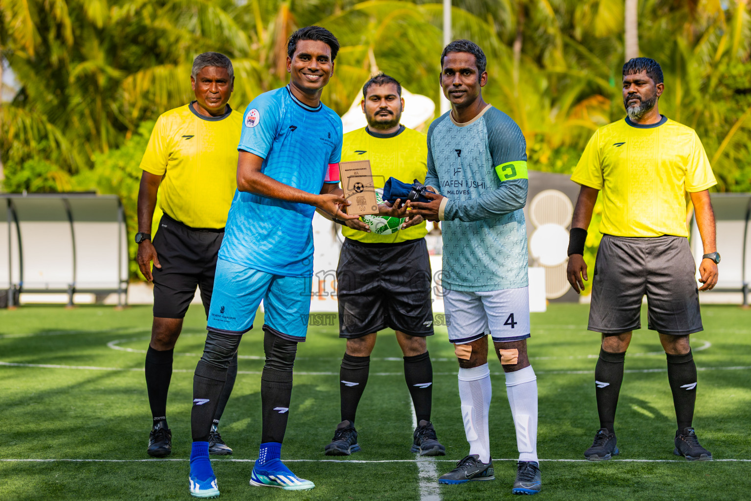 The Ritz Carlton vs Huvafen Fushi in Resort League 2025 (North Male Zone) day 17 was held on Friday, 19th September 2025 in One And Only Reethi Rah Maldives Resort, Photos: Areef Adam / images.mv
