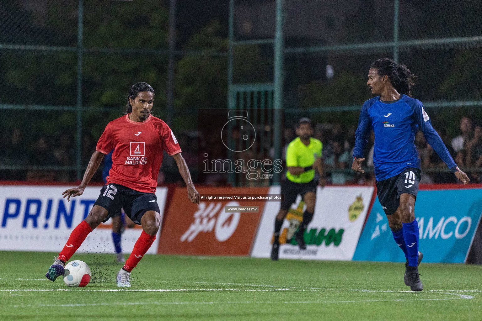 Team Fenaka vs United BML in Club Maldives Cup 2022 was held in Hulhumale', Maldives on Sunday, 9th October 2022. Photos: Ismail Thoriq / images.mv