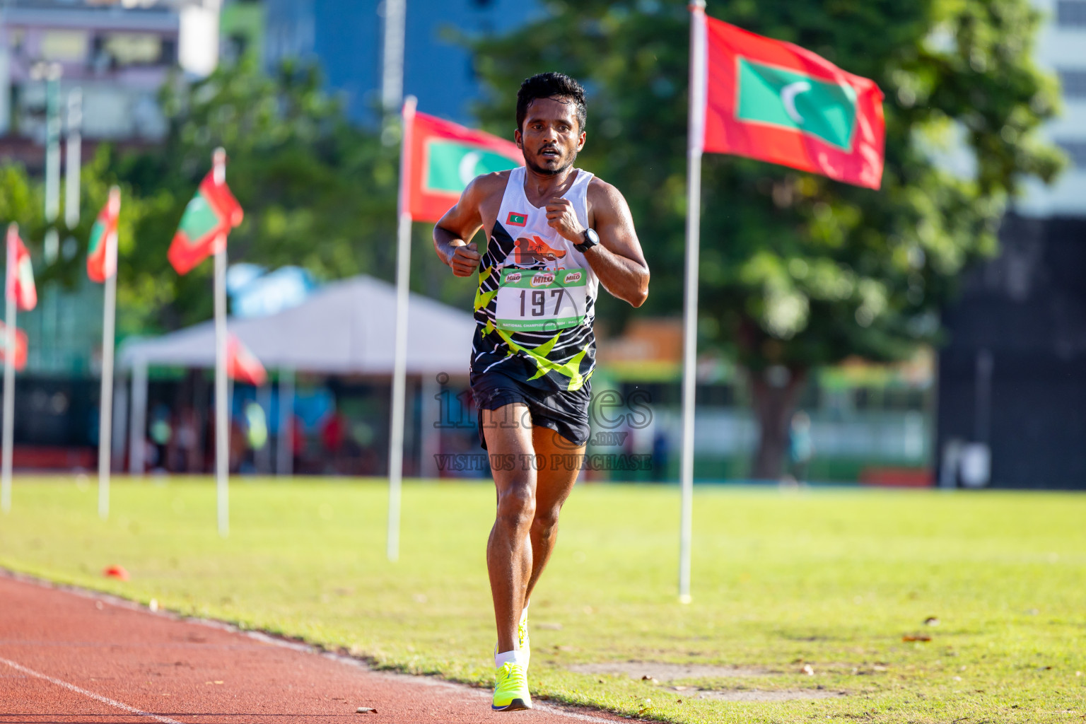 Day 1 of 33rd National Athletics Championship was held in Ekuveni Track at Male', Maldives on Thursday, 5th September 2024. Photos: Nausham Waheed / images.mv