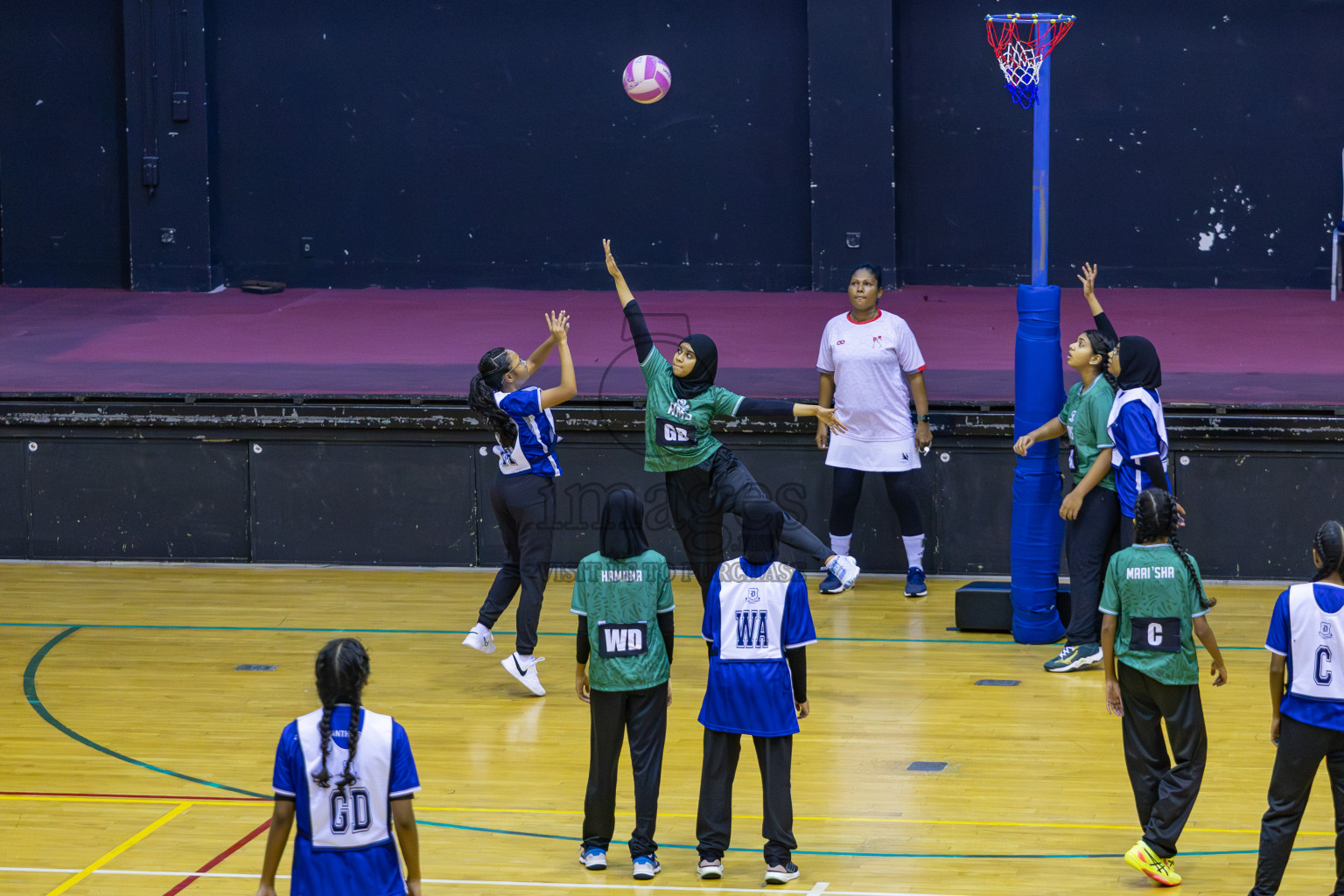 Day 14 of 26th Inter-School Netball Tournament 2025 was held in Social Center Indoor Hall on Tuesday, 4th November 2025. Photos: Areef Adam / images.mv