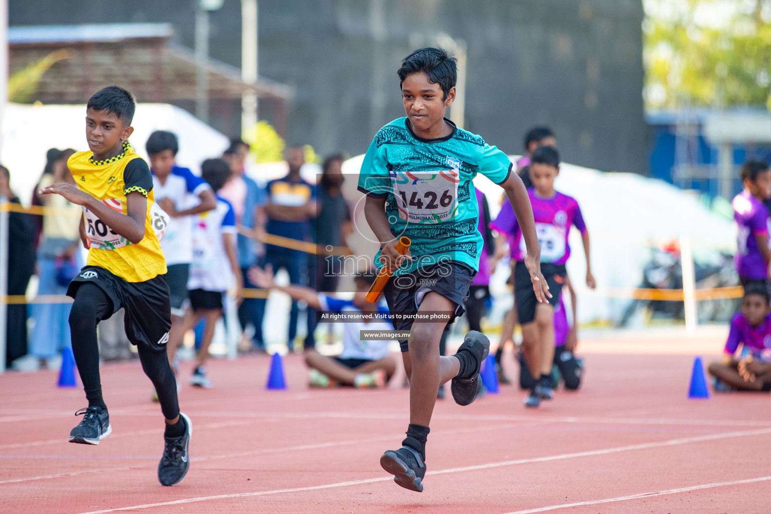 Day five of Inter School Athletics Championship 2023 was held at Hulhumale' Running Track at Hulhumale', Maldives on Wednesday, 18th May 2023. Photos: Nausham Waheed / images.mv