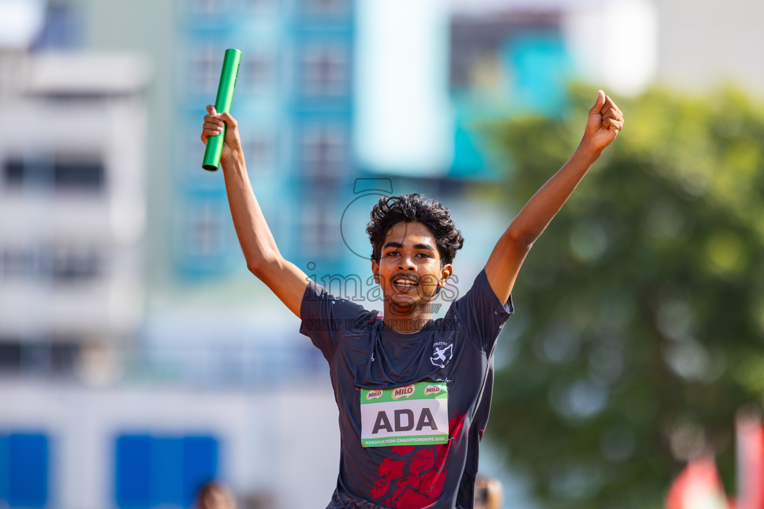 Day 3 of 12th Milo Association Championships was held in Ekuveni Track at Male', Maldives on Saturday, 26th April 2025. Photos: Ismail Thoriq / images.mv