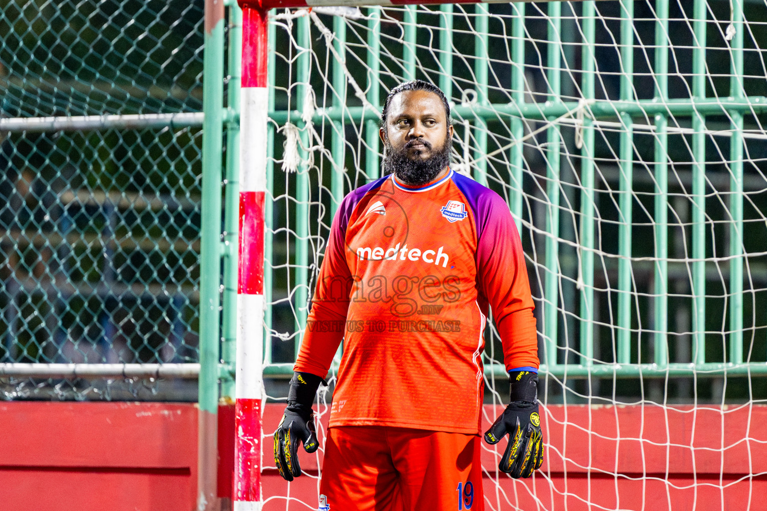 Antrac vs Medtech in Day 6 of Office League 2025 was held on Monday, 21st April 2025 in Hulhumale', Maldives. Photos: Nausham Waheed / images.mv