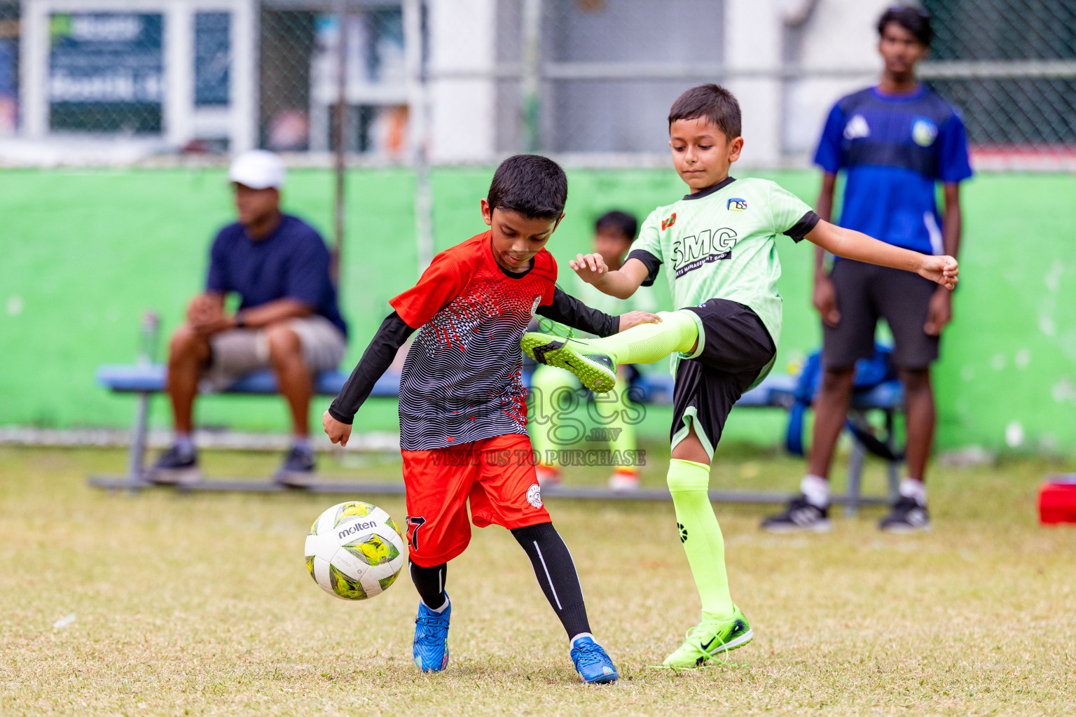 Day 1 of MILO SVAM Juniors 2025 (U-8) was held at Henveiru Stadium in Male', Maldives on Thursday, 26th June 2025. 
Photos: Hassan Simah / images.mv