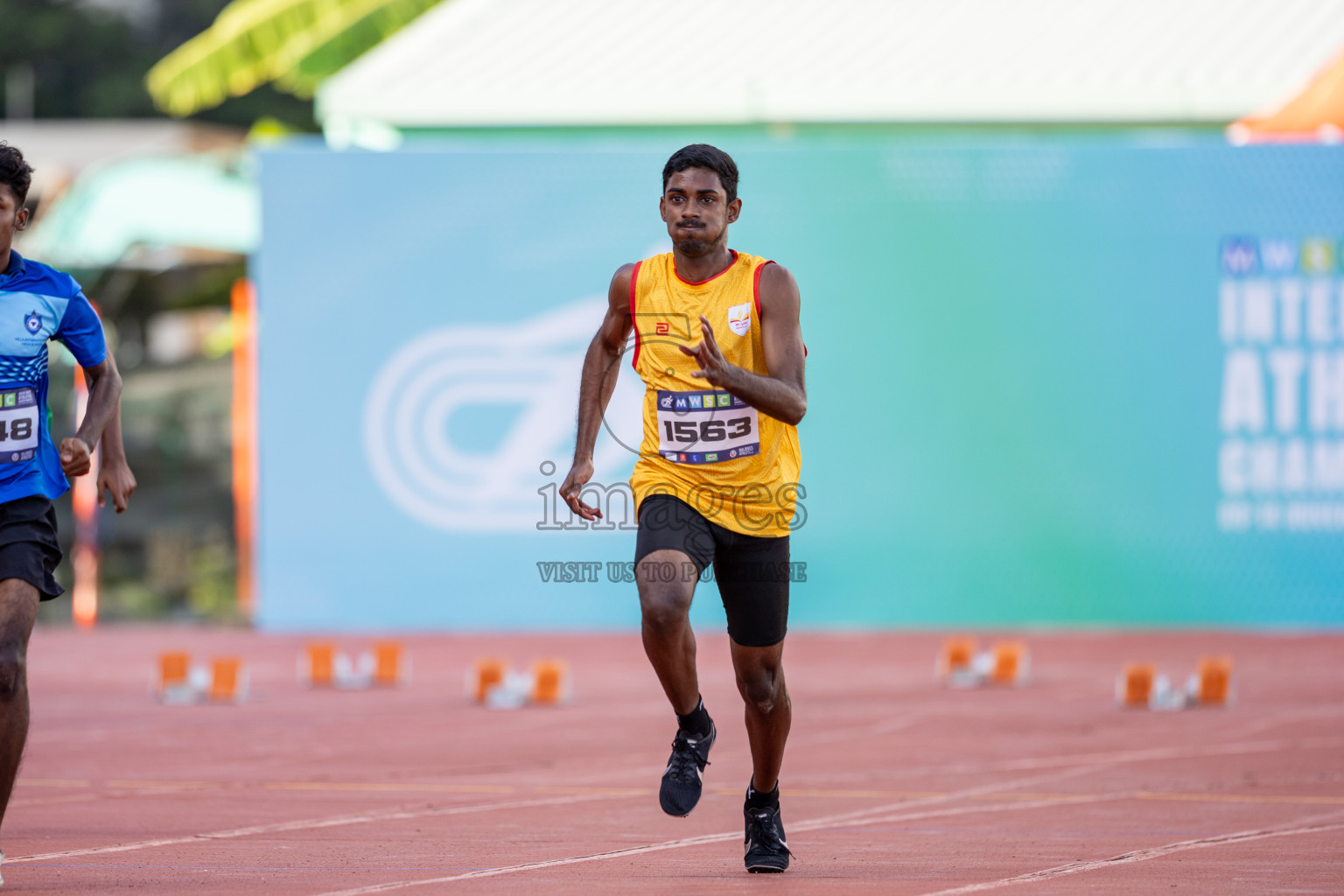 Day 1 of MWSC Interschool Athletics Championships 2024 held in Hulhumale Running Track, Hulhumale, Maldives on Saturday, 9th November 2024. Photos by: Ismail Thoriq / Images.mv