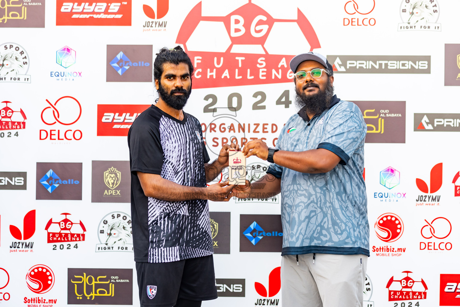 Club PK vs Green Lakers in Day 3 of BG Futsal Challenge 2024 was held on Thursday, 14th March 2024, in Male', Maldives Photos: Nausham Waheed / images.mv