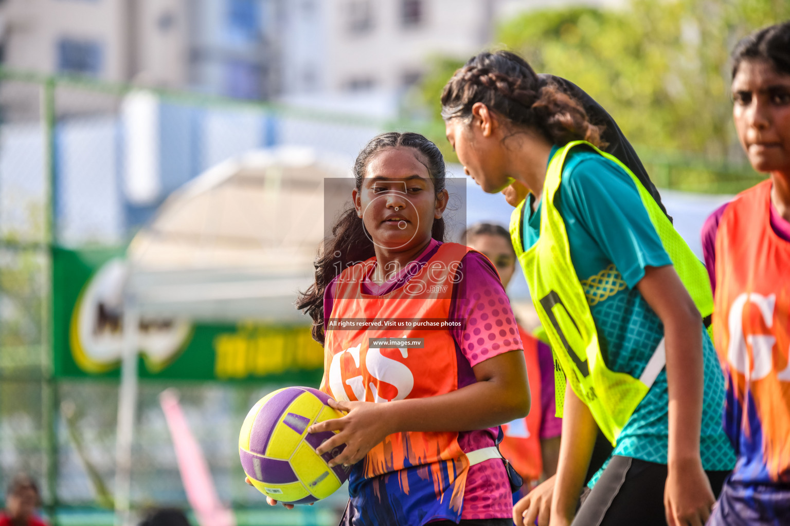 Day 6 of Junior Netball Championship 2022 on 10th March 2022 held in Male', Maldives. Photos by Nausham Waheed